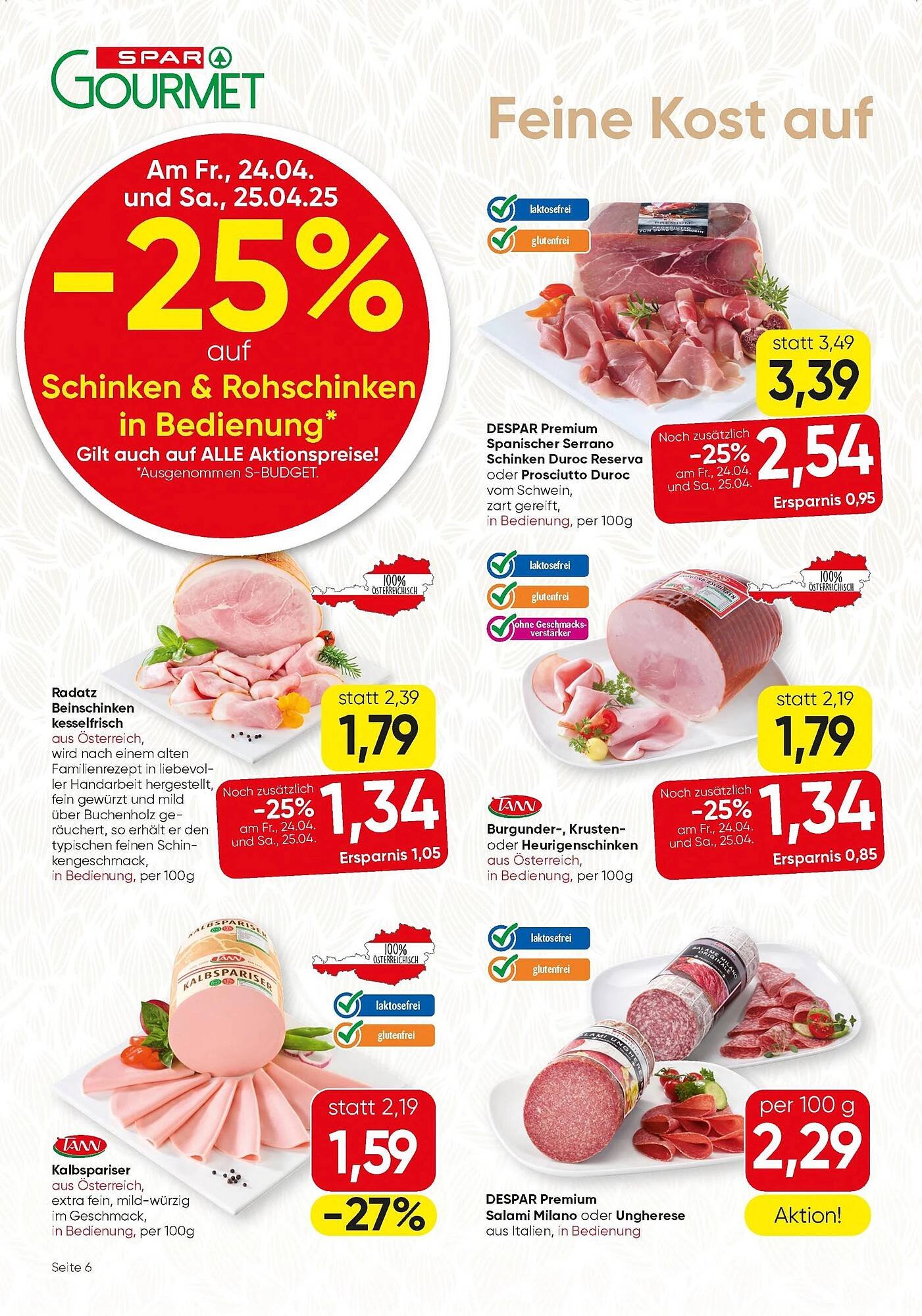 SPAR Gourmet Flugblatt