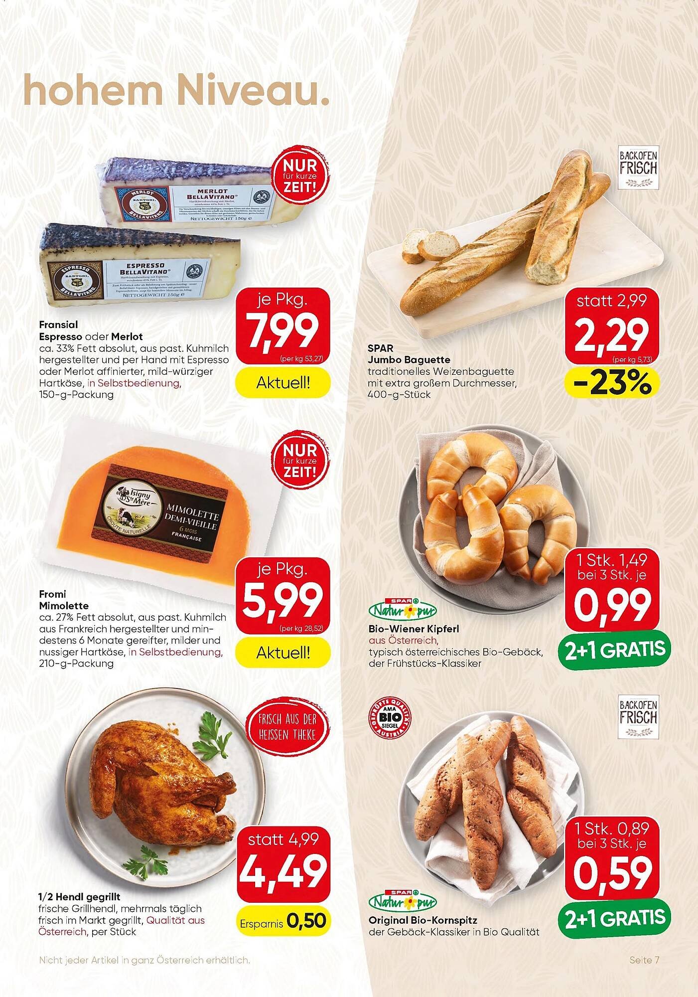 SPAR Gourmet Flugblatt
