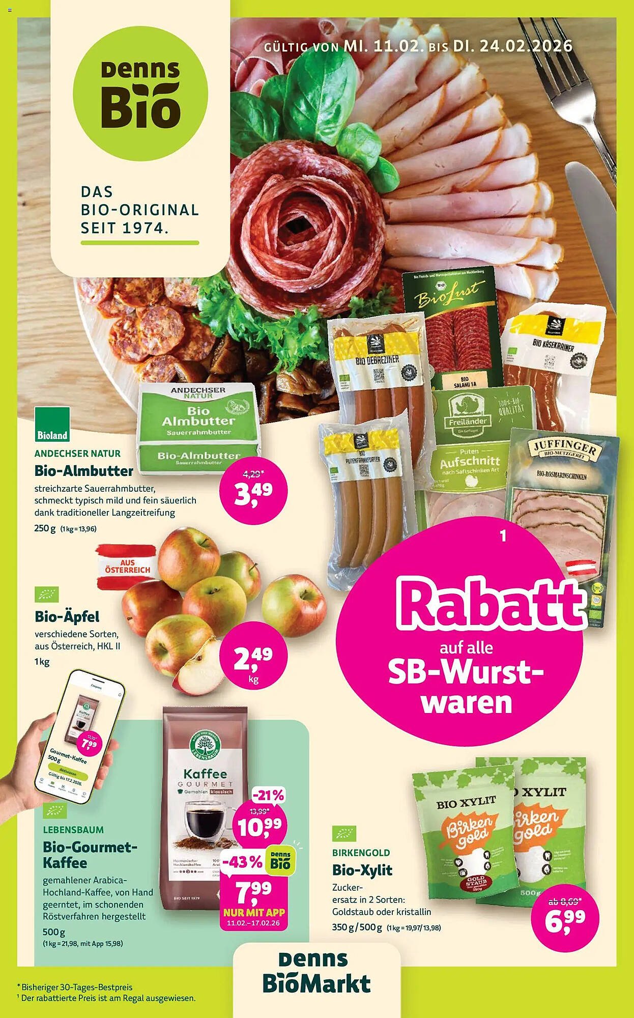 Denn's Biomarkt Flugblatt