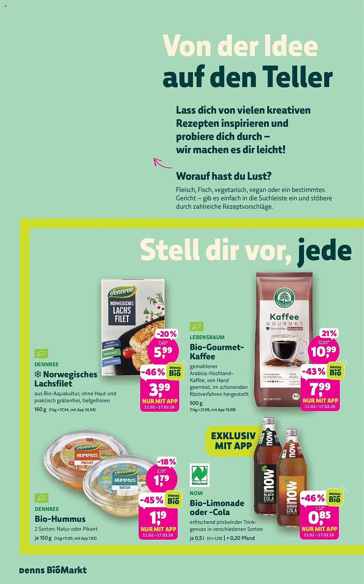 Denn's Biomarkt Flugblatt