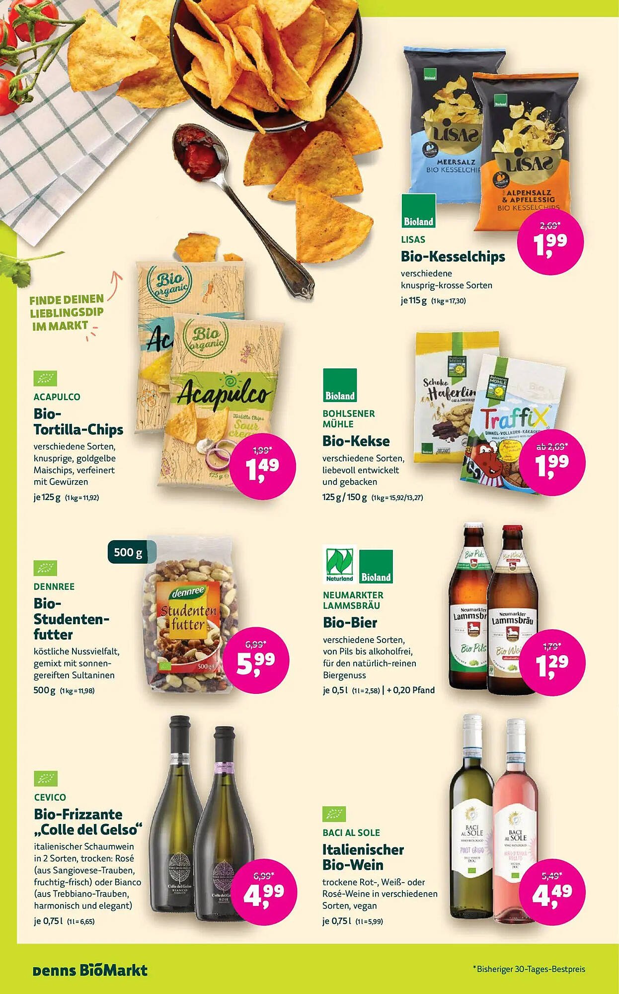 Denn's Biomarkt Flugblatt