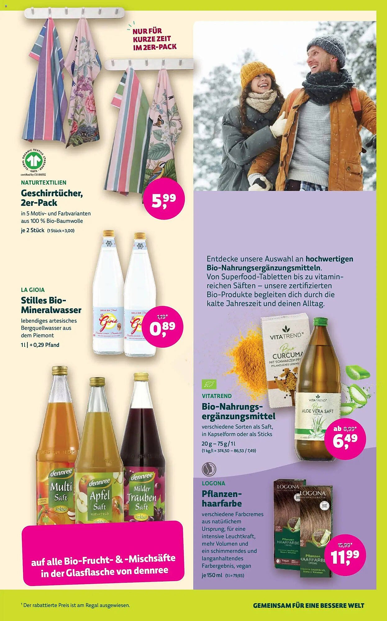 Denn's Biomarkt Flugblatt