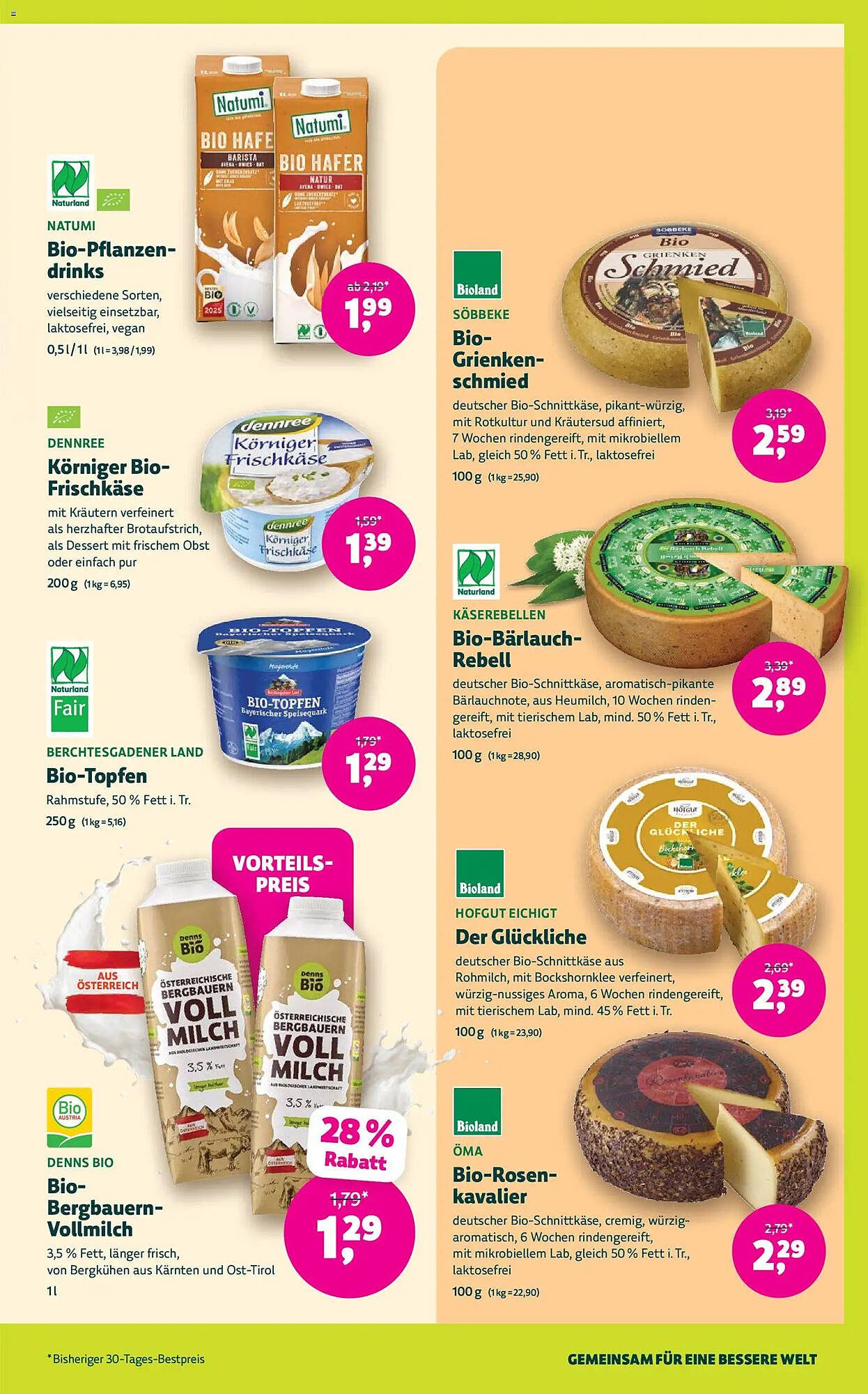 Denn's Biomarkt Flugblatt