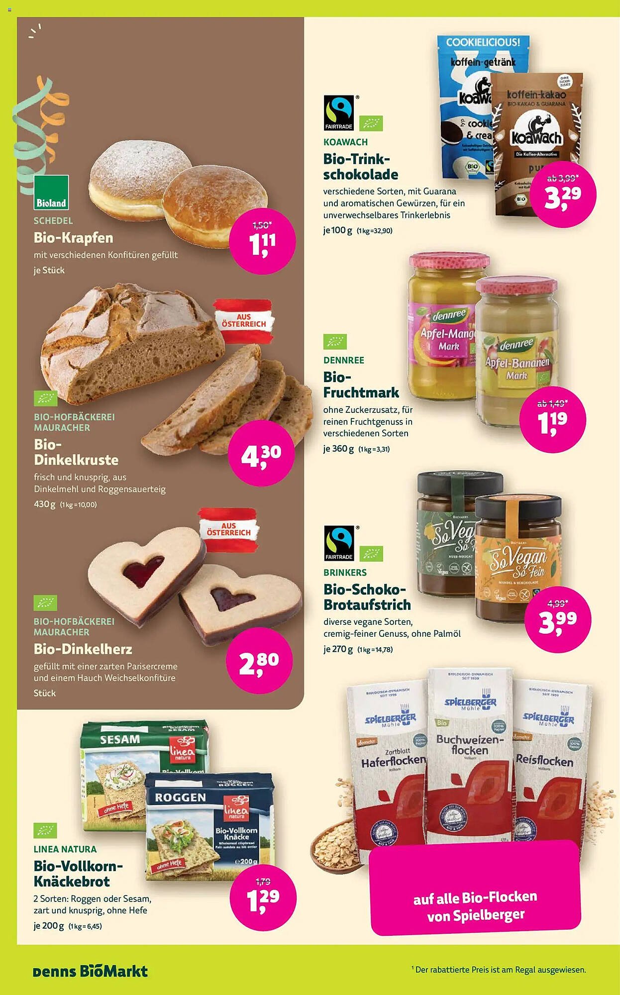 Denn's Biomarkt Flugblatt