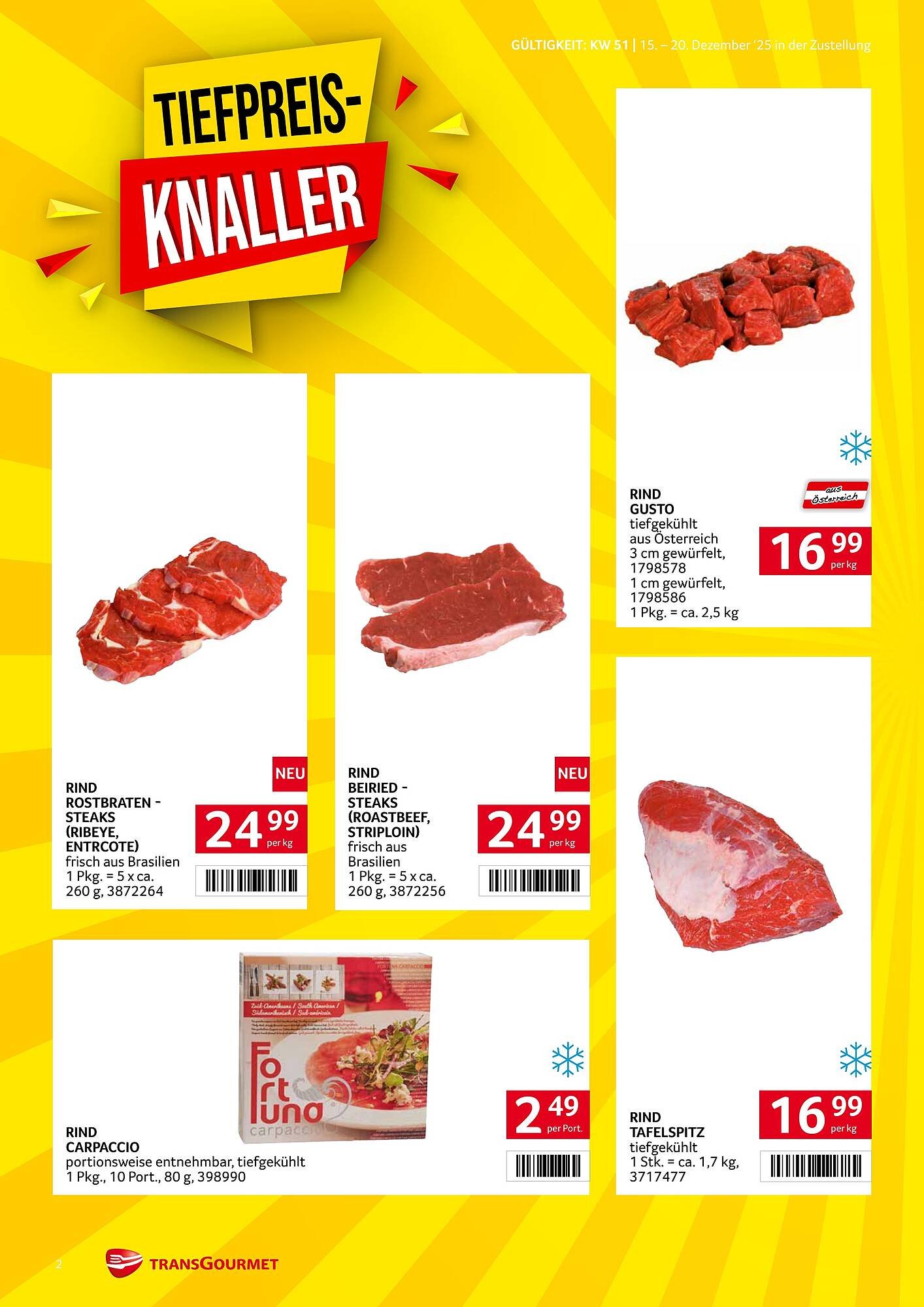 Transgourmet Flugblatt