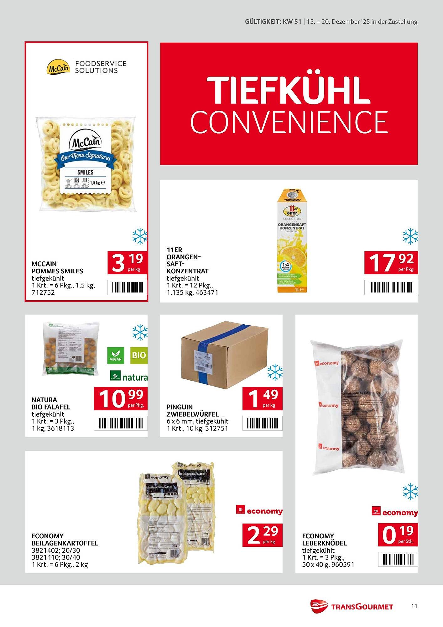 Transgourmet Flugblatt