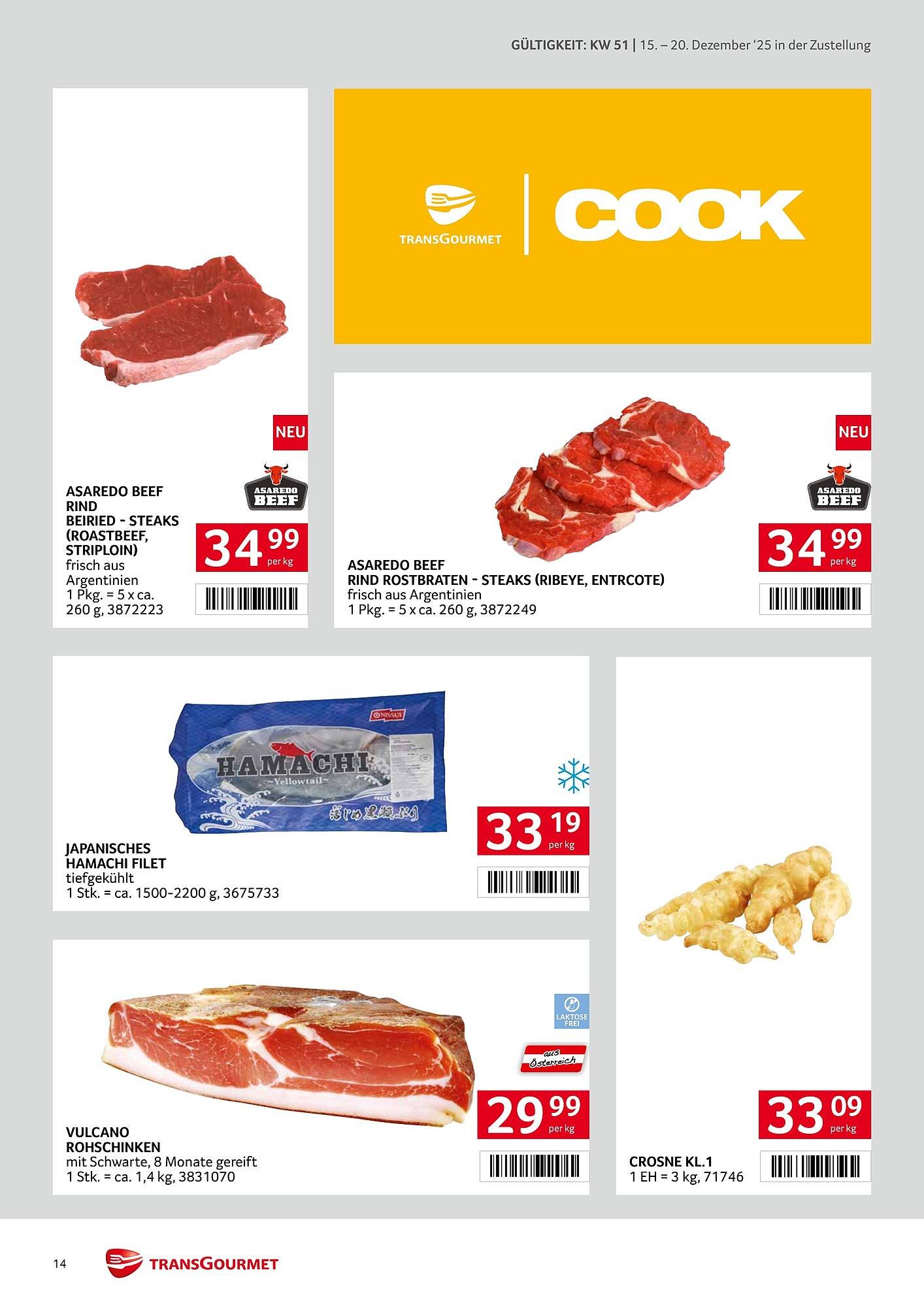 Transgourmet Flugblatt