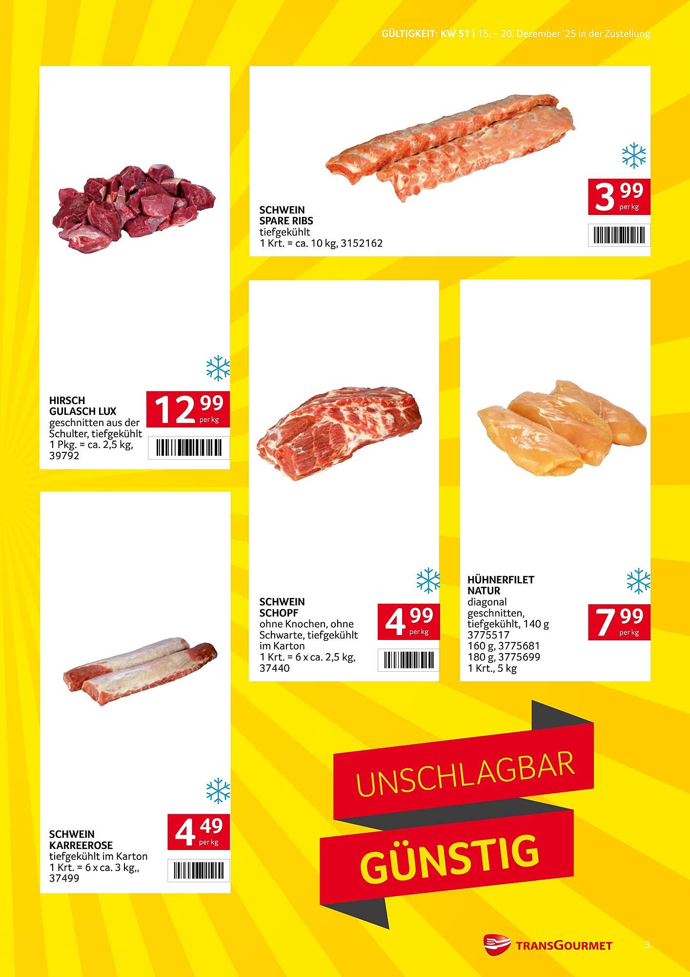 Transgourmet Flugblatt