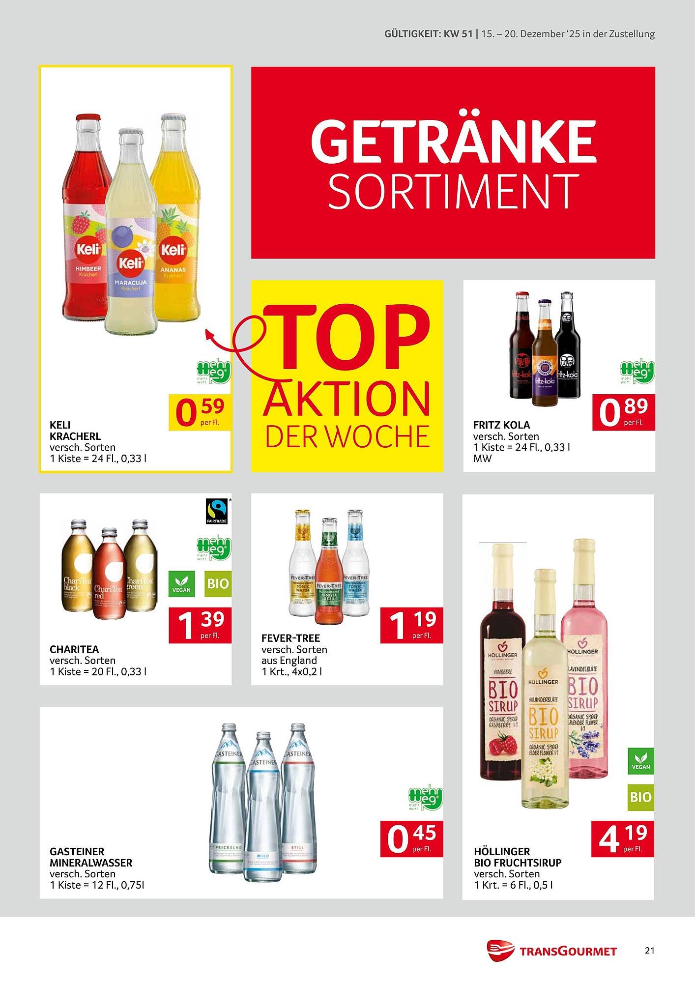 Transgourmet Flugblatt