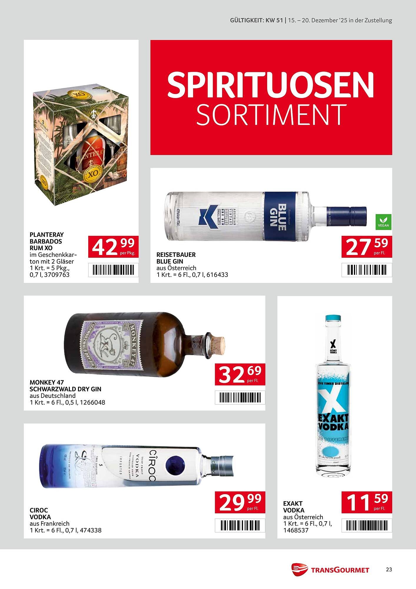 Transgourmet Flugblatt