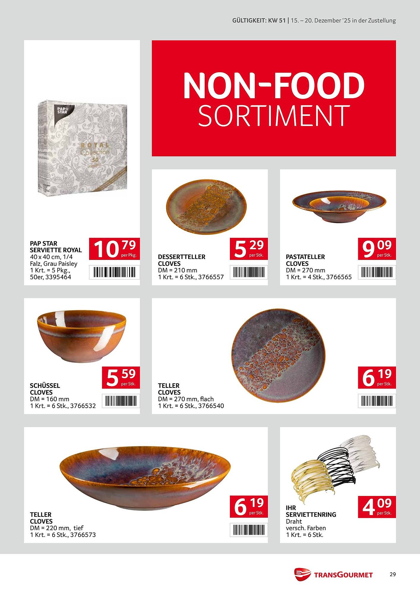 Transgourmet Flugblatt