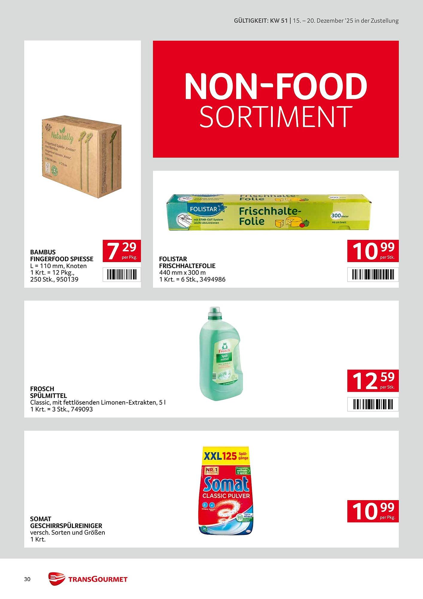 Transgourmet Flugblatt