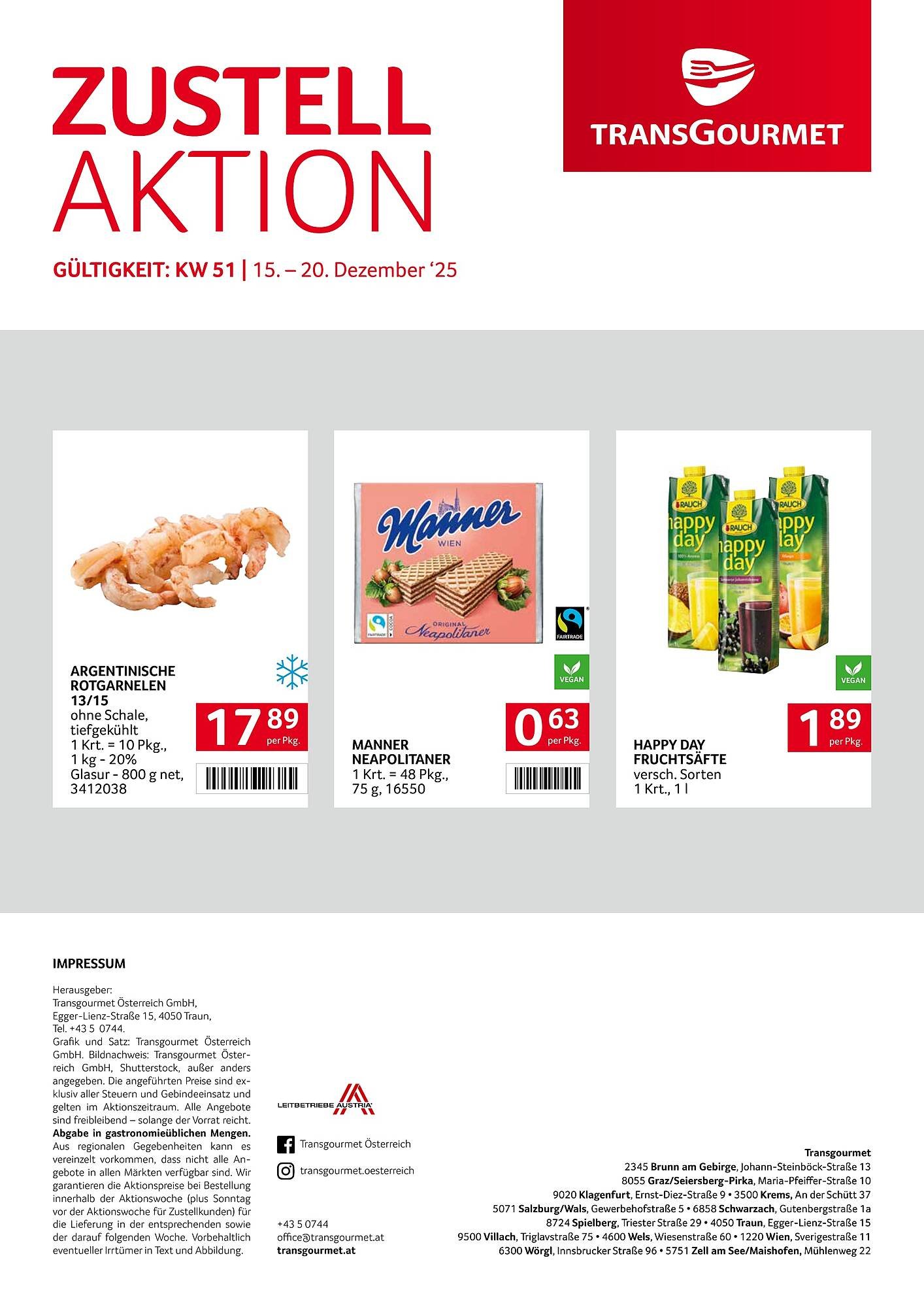 Transgourmet Flugblatt