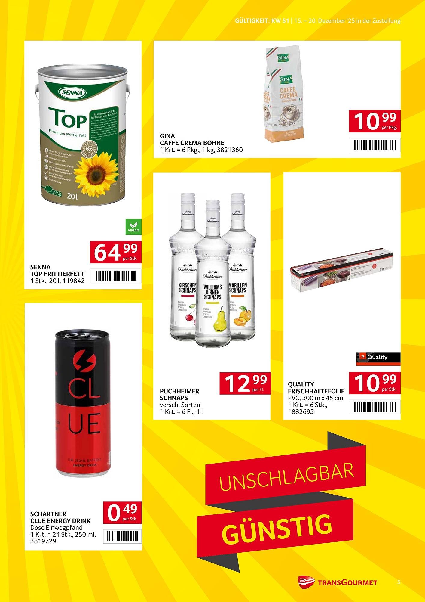 Transgourmet Flugblatt