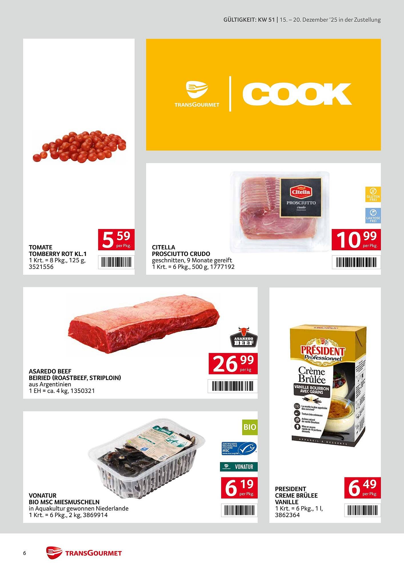 Transgourmet Flugblatt