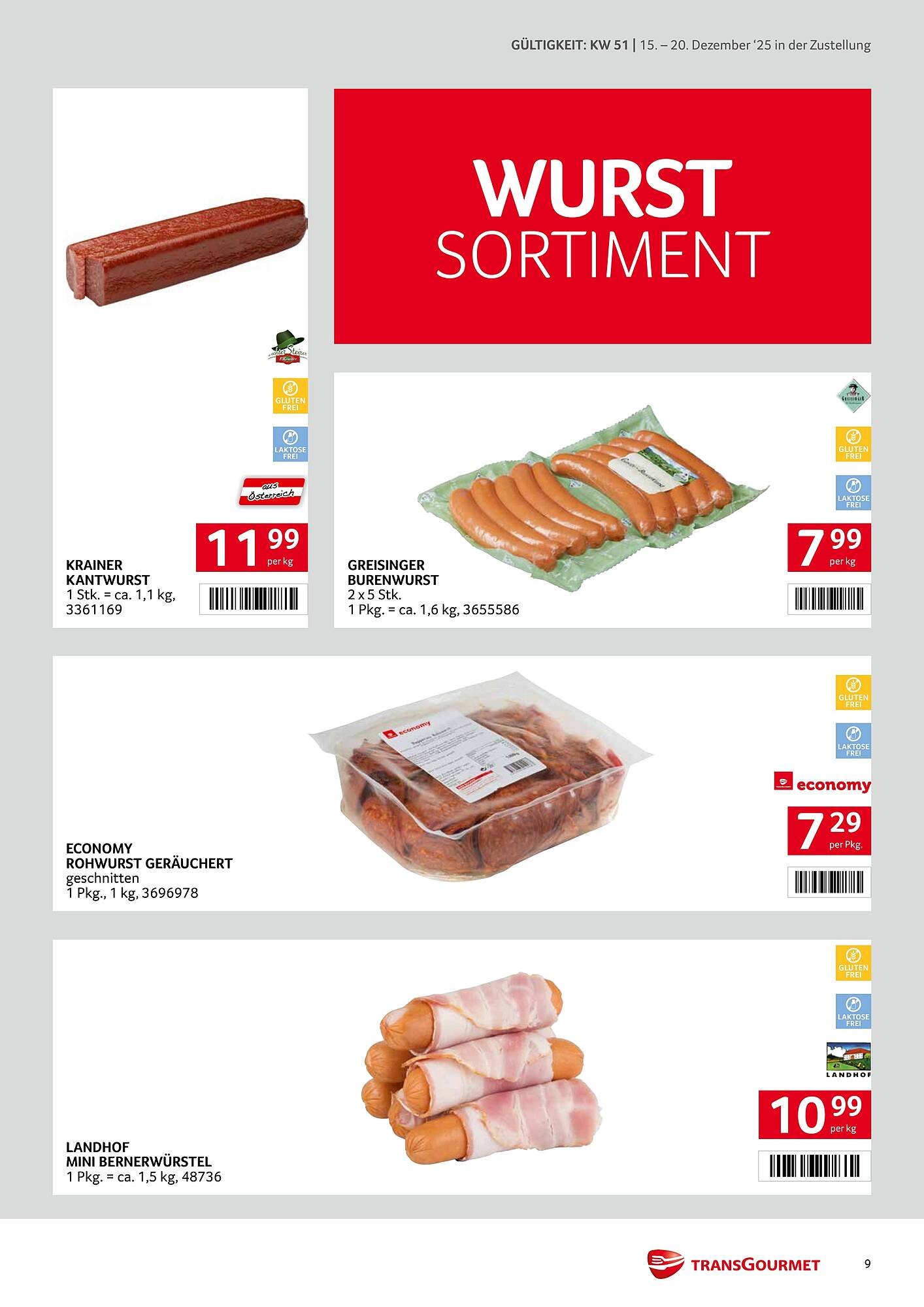 Transgourmet Flugblatt