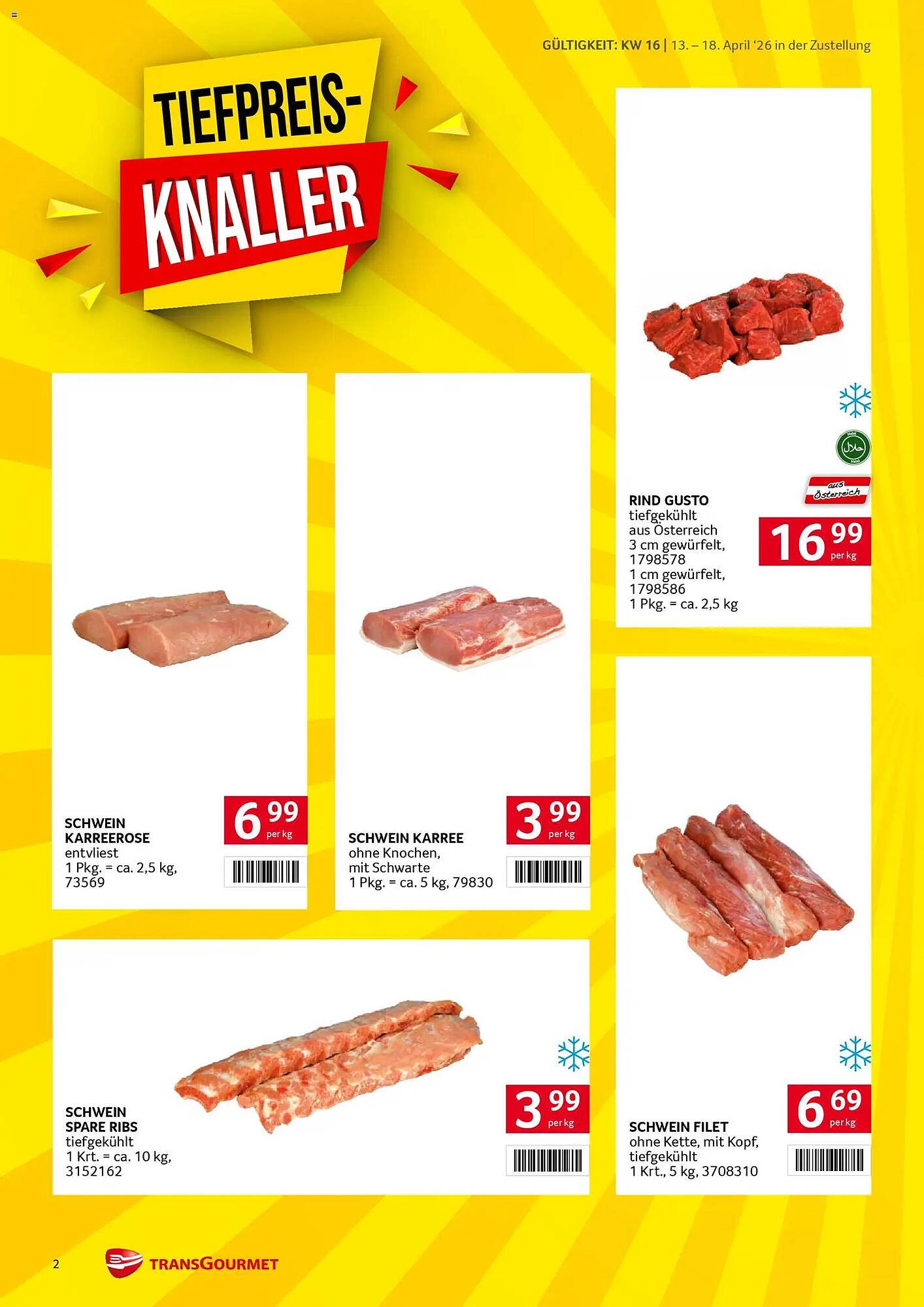 Transgourmet Flugblatt