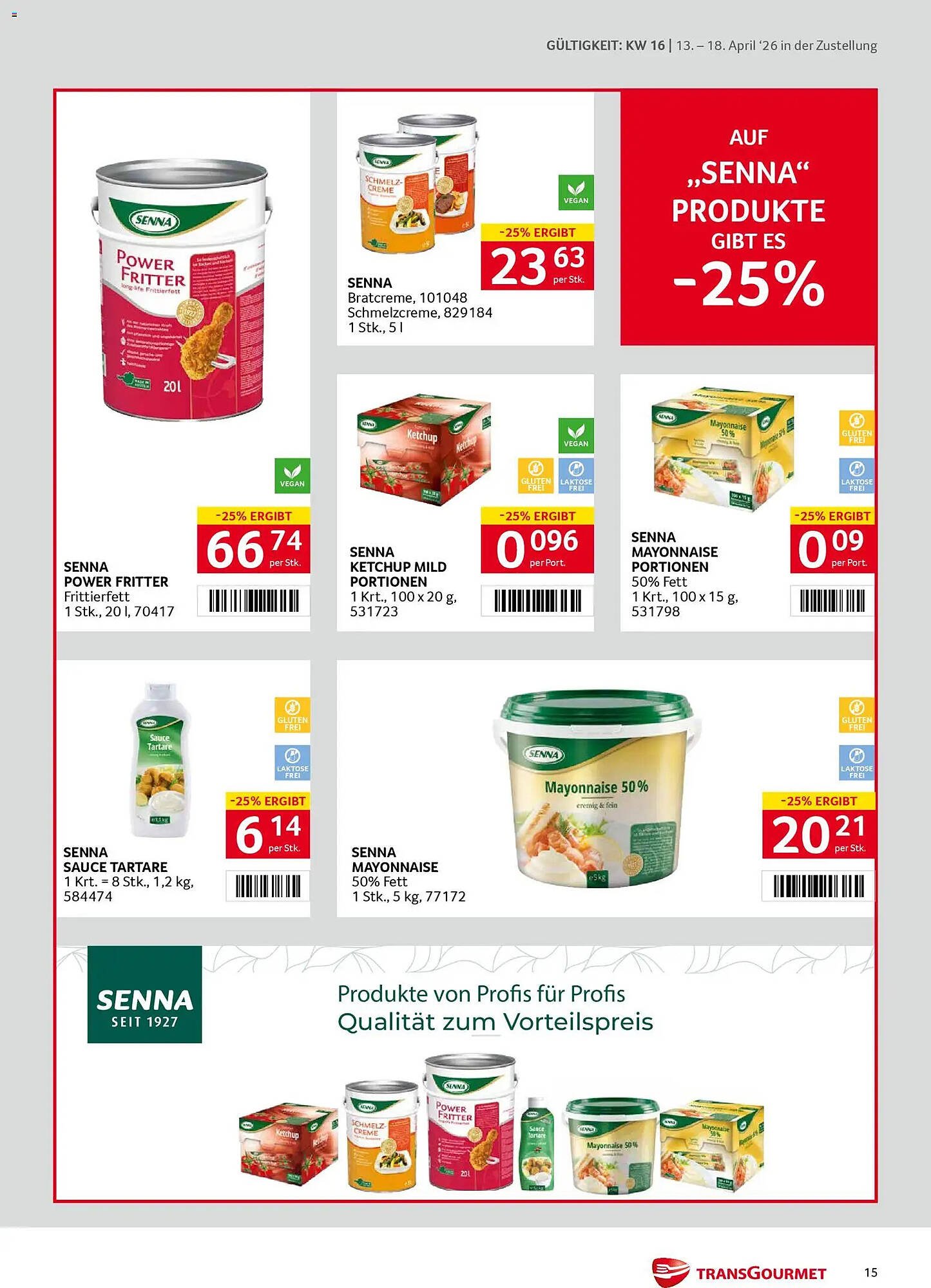 Transgourmet Flugblatt