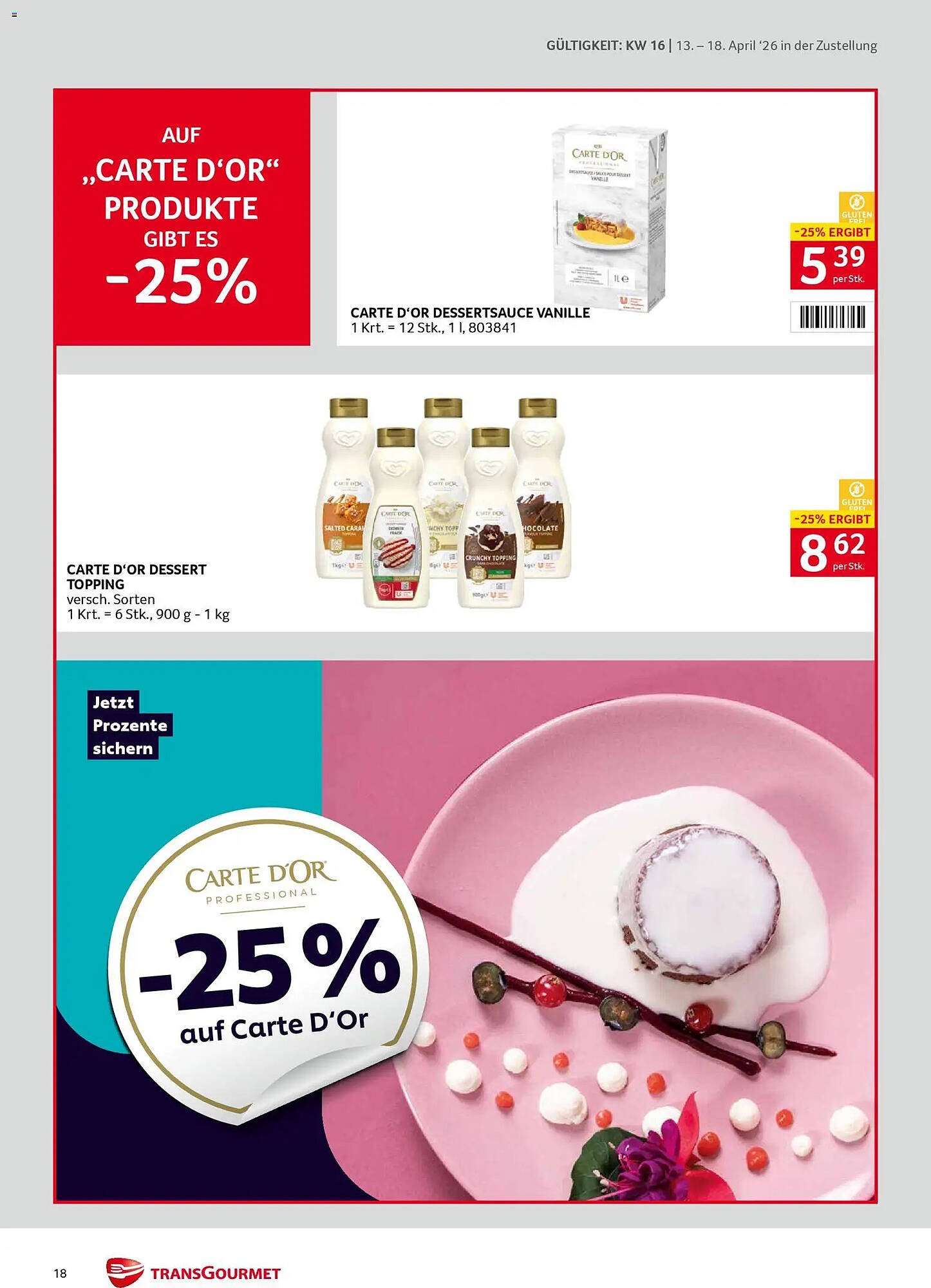 Transgourmet Flugblatt