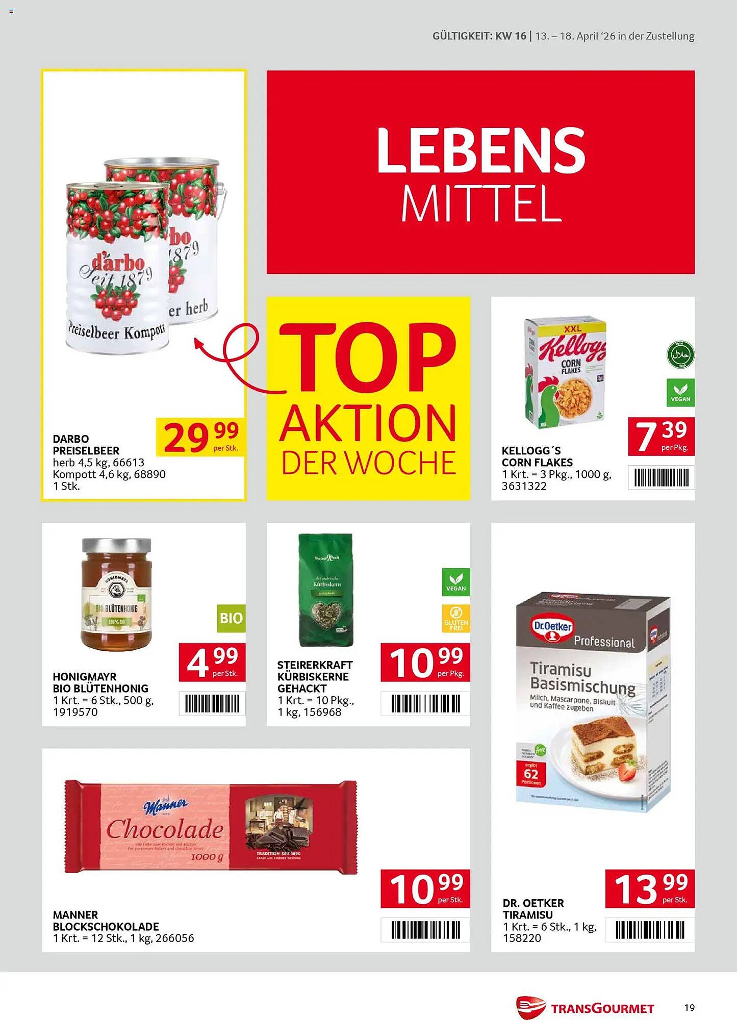 Transgourmet Flugblatt