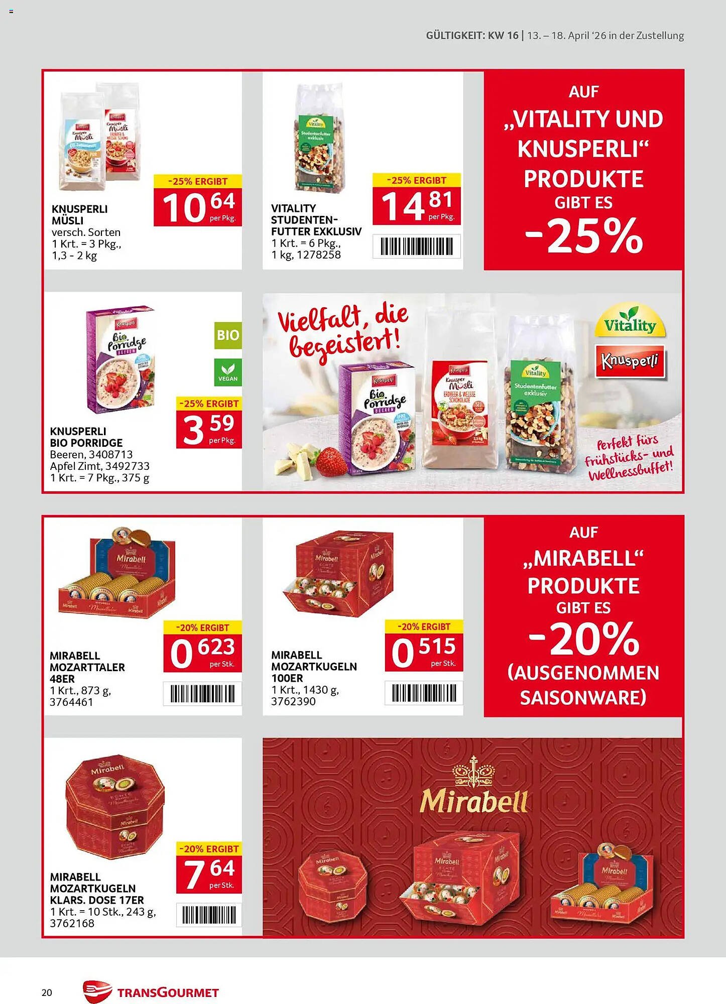 Transgourmet Flugblatt