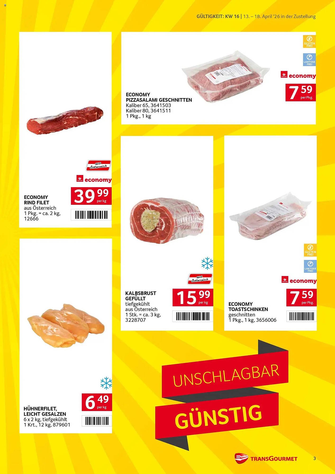 Transgourmet Flugblatt