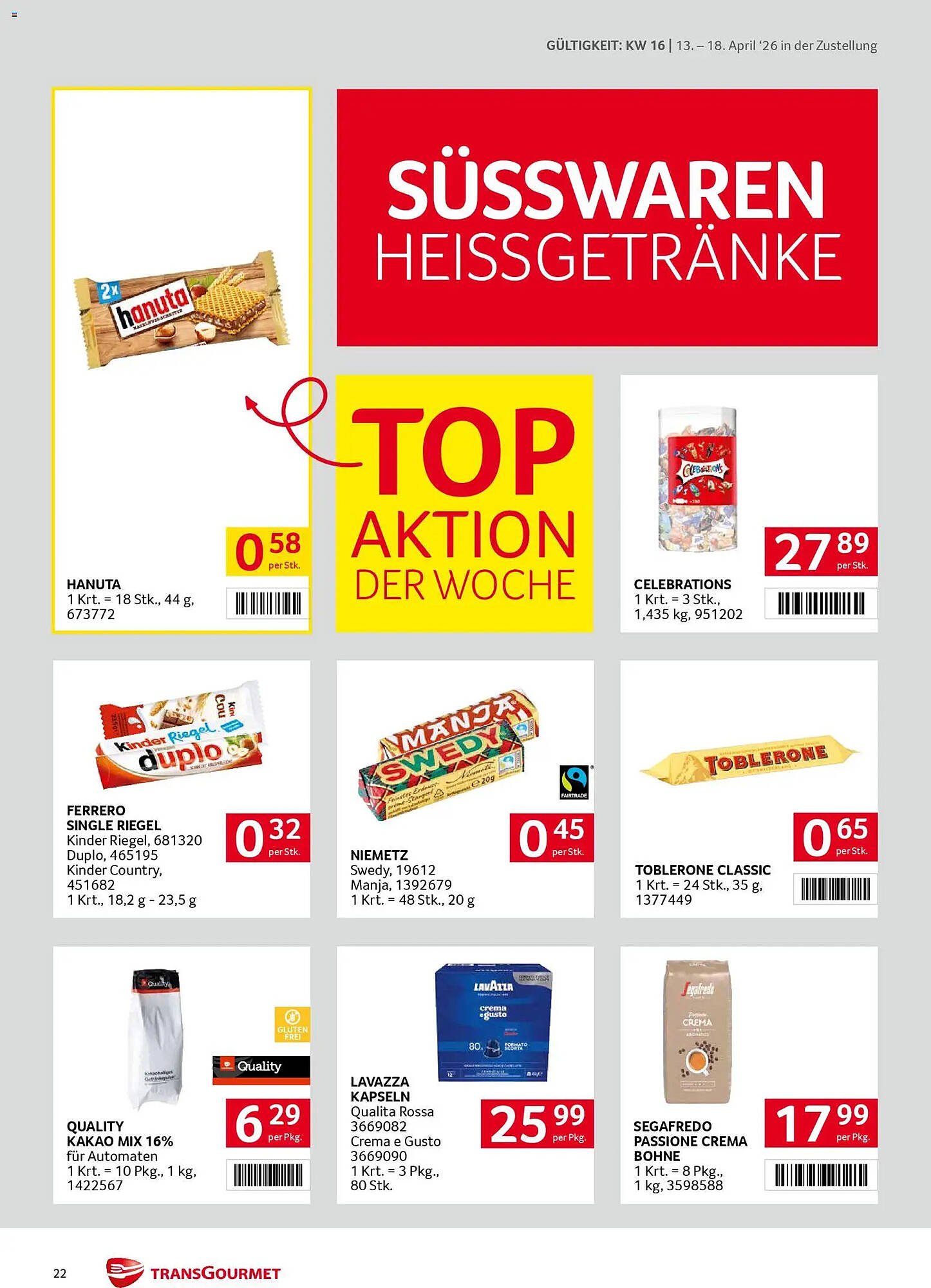 Transgourmet Flugblatt