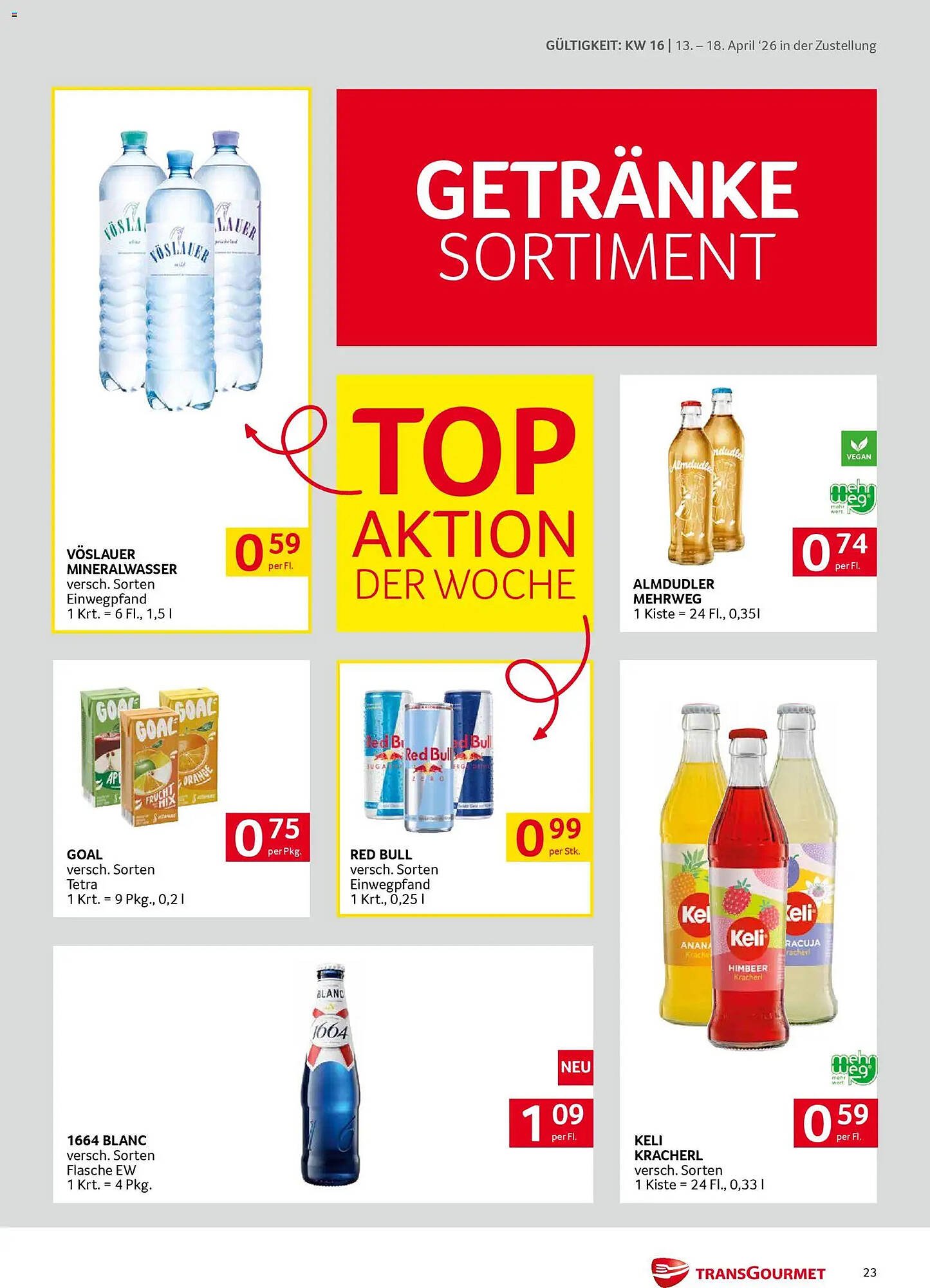 Transgourmet Flugblatt