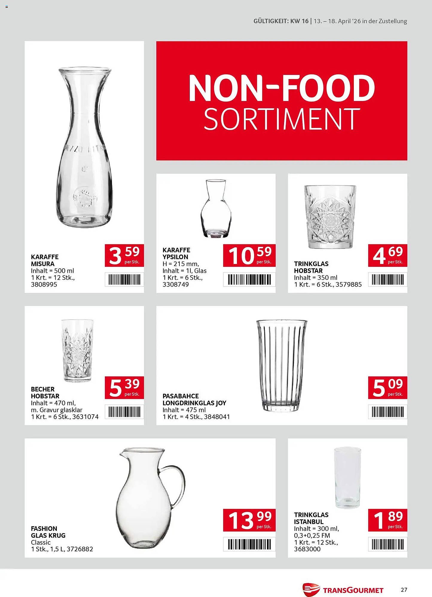 Transgourmet Flugblatt