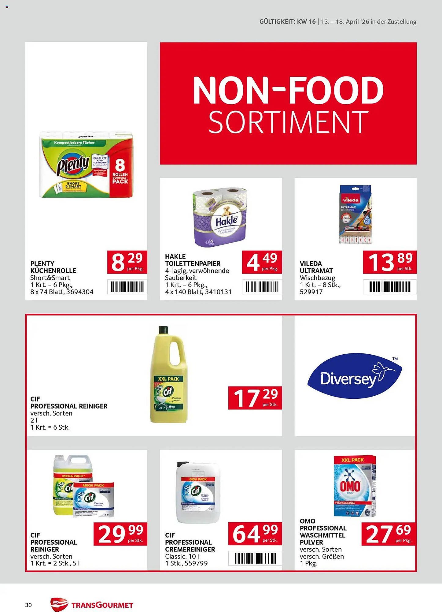 Transgourmet Flugblatt