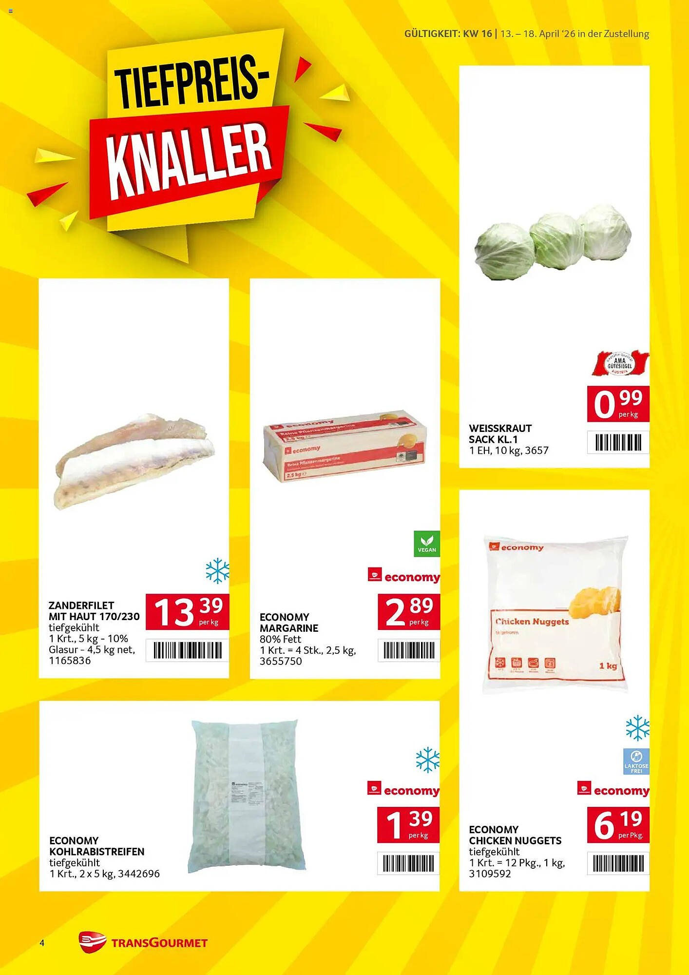 Transgourmet Flugblatt