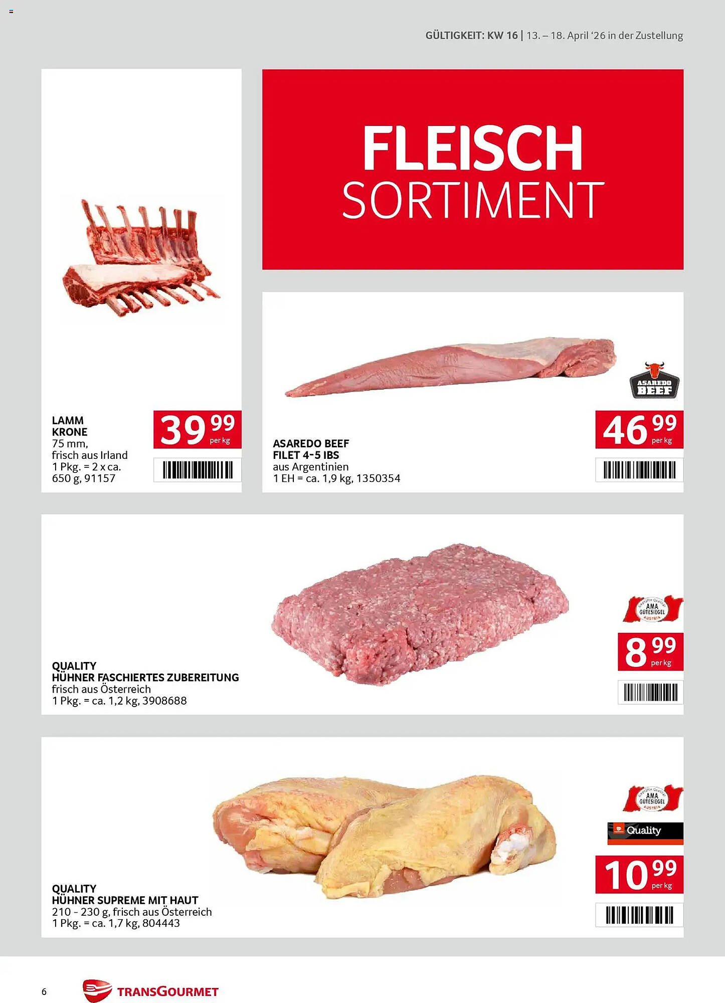 Transgourmet Flugblatt