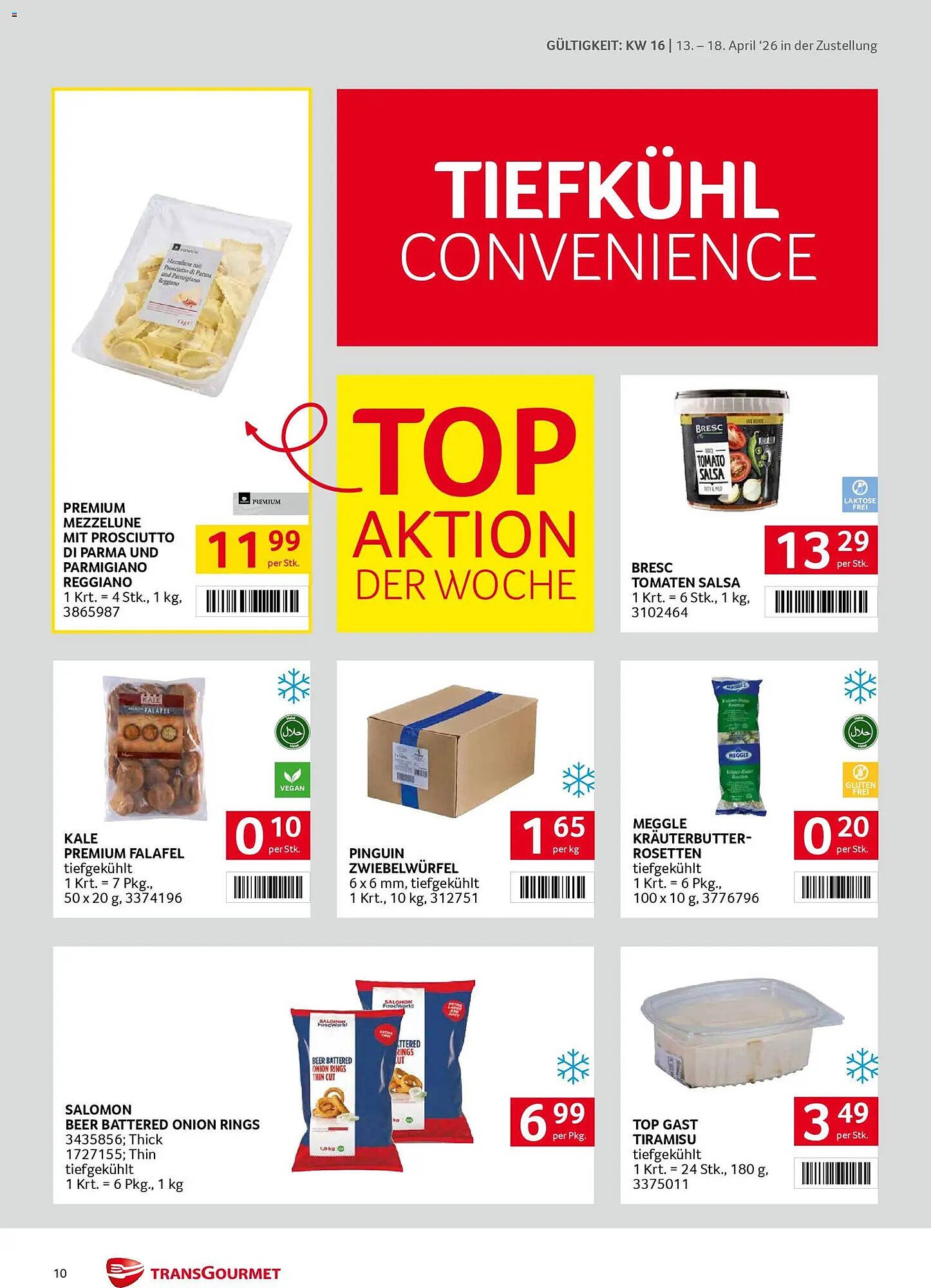 Transgourmet Flugblatt