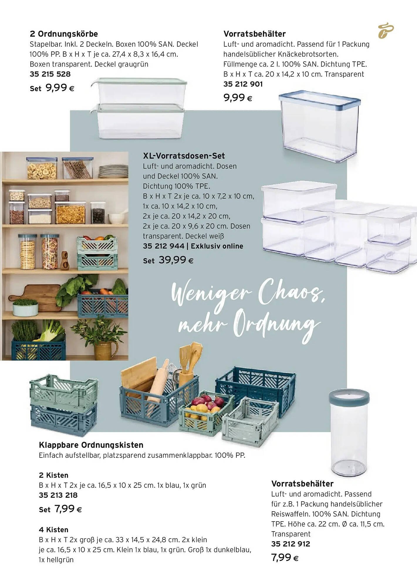 Tchibo Eduscho Flugblatt