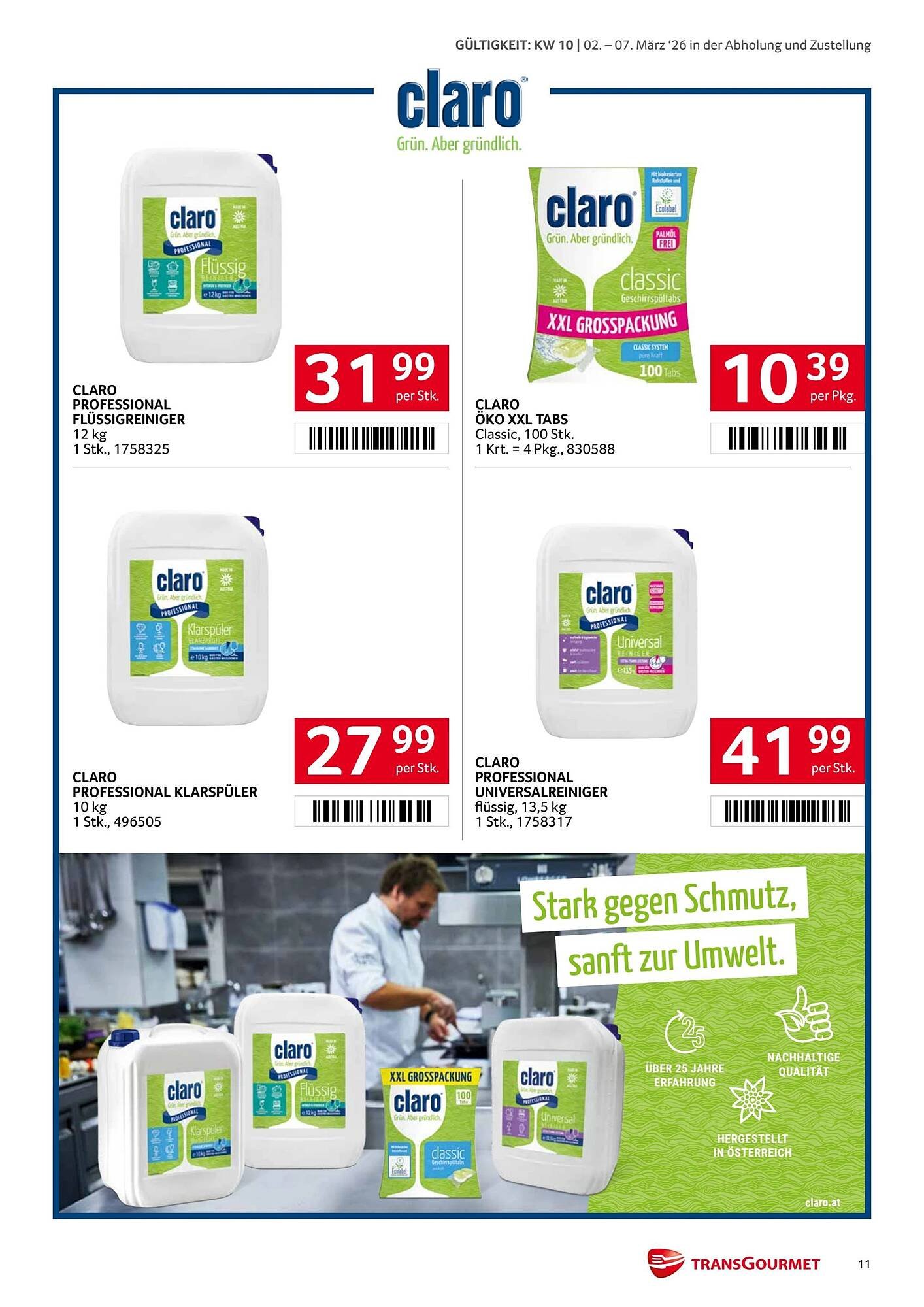 Transgourmet Flugblatt