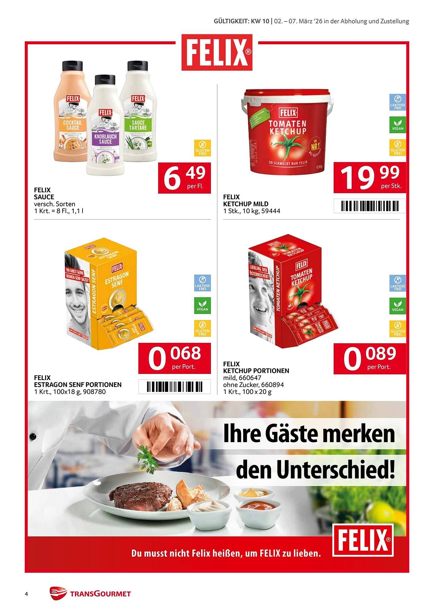 Transgourmet Flugblatt