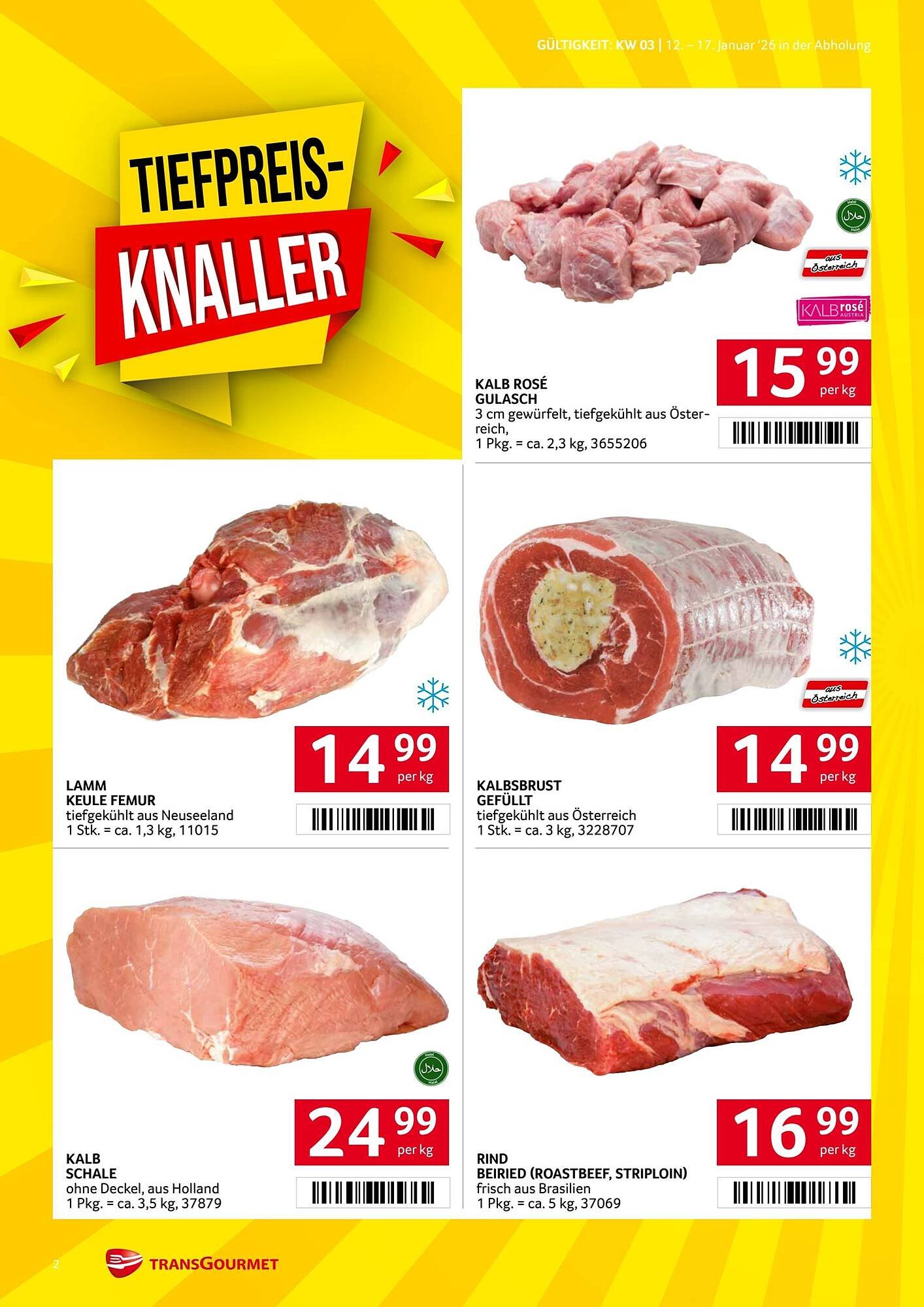 Transgourmet Flugblatt