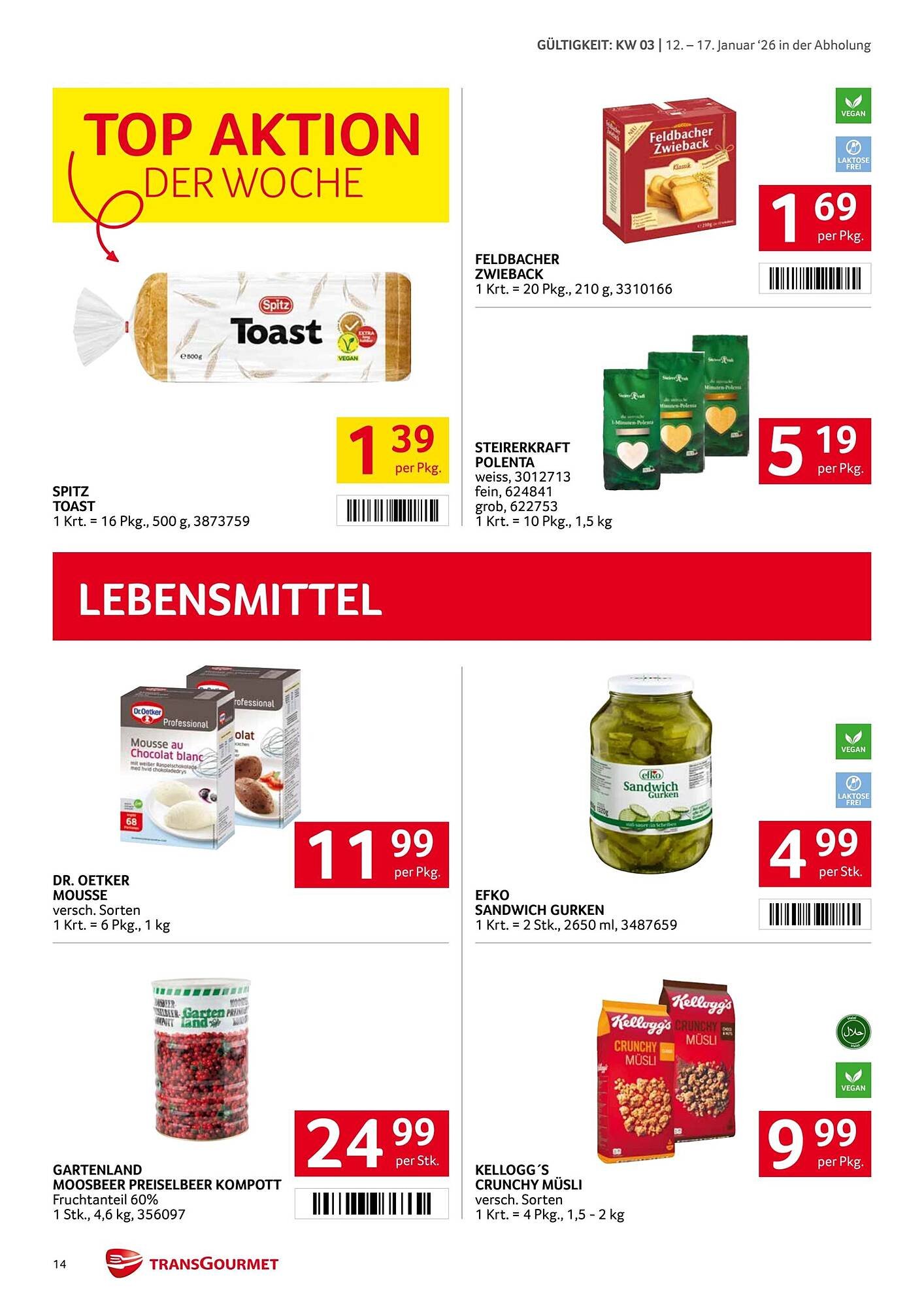 Transgourmet Flugblatt