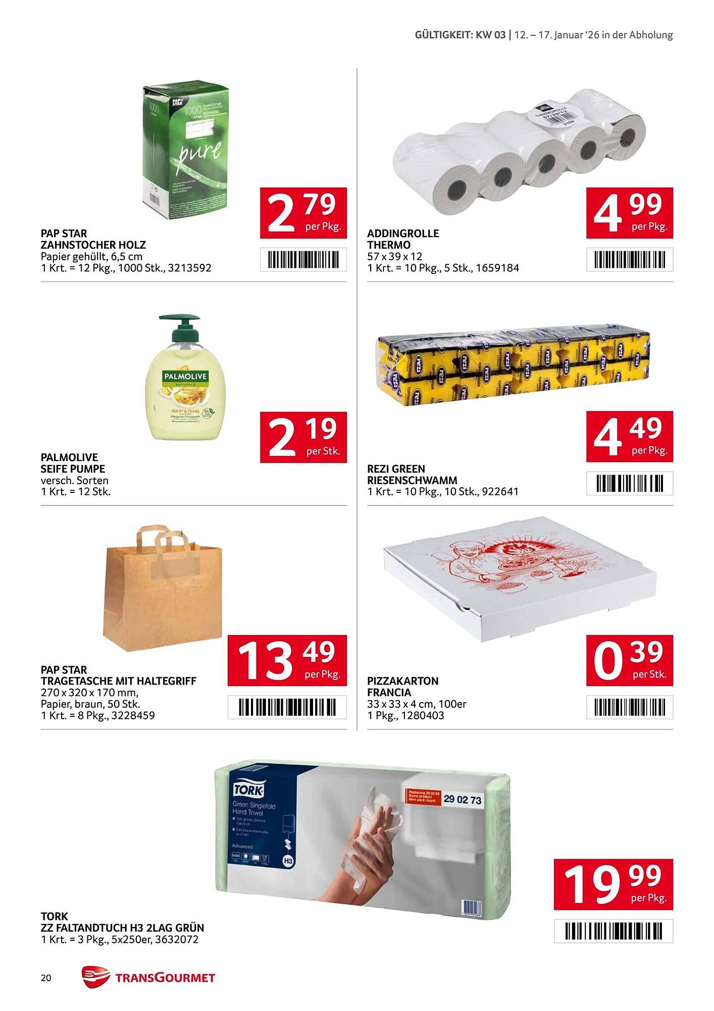 Transgourmet Flugblatt