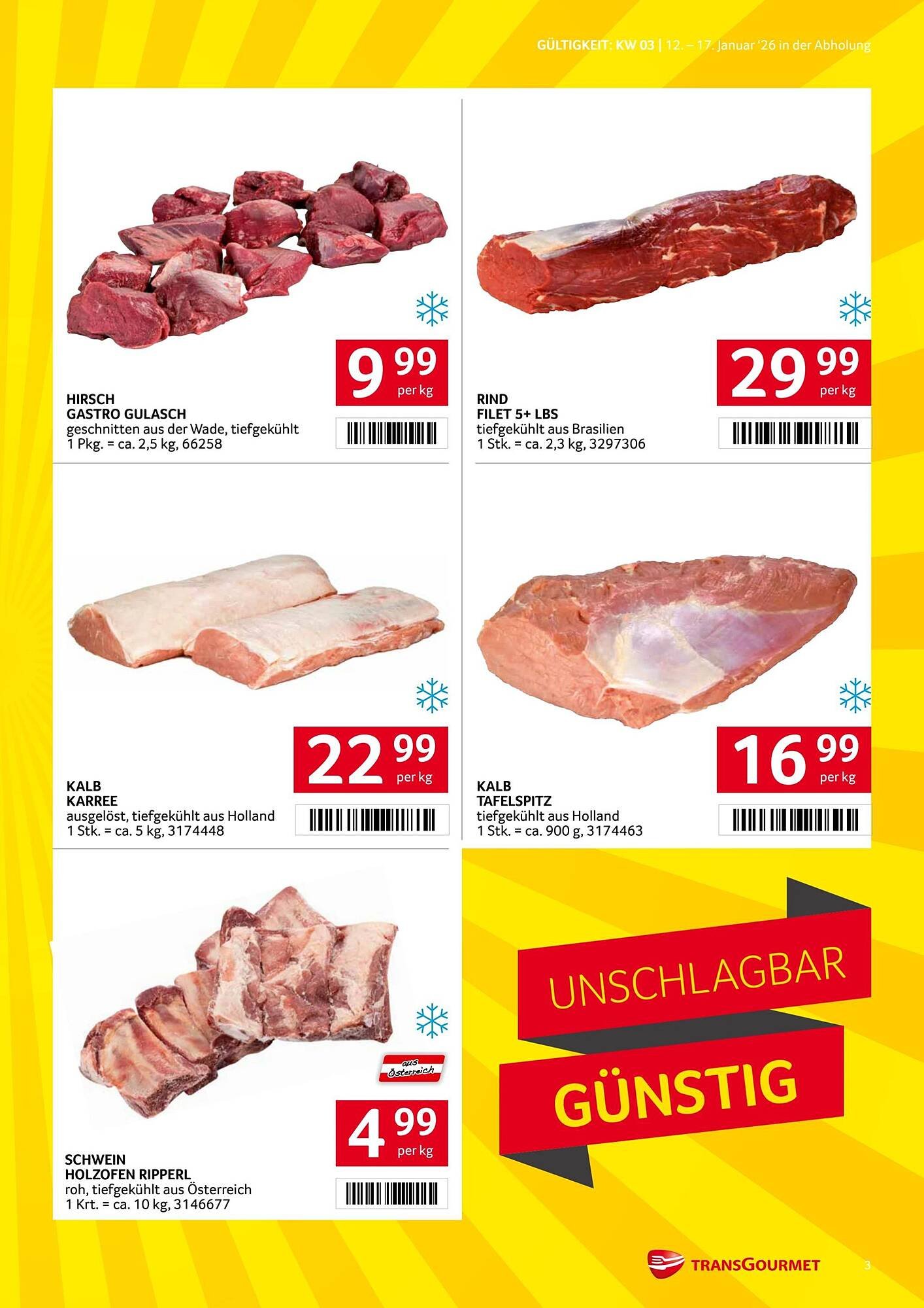 Transgourmet Flugblatt