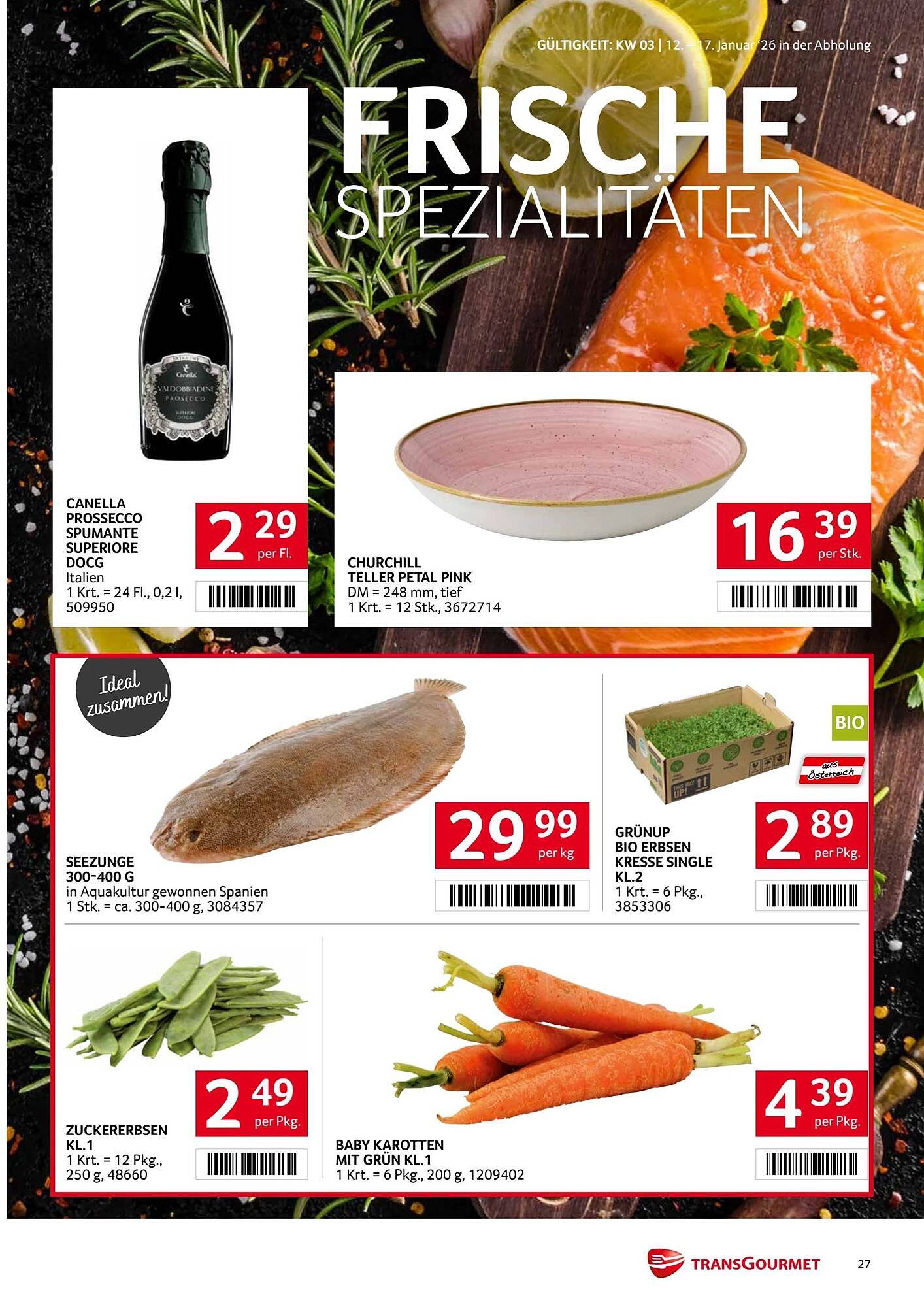 Transgourmet Flugblatt