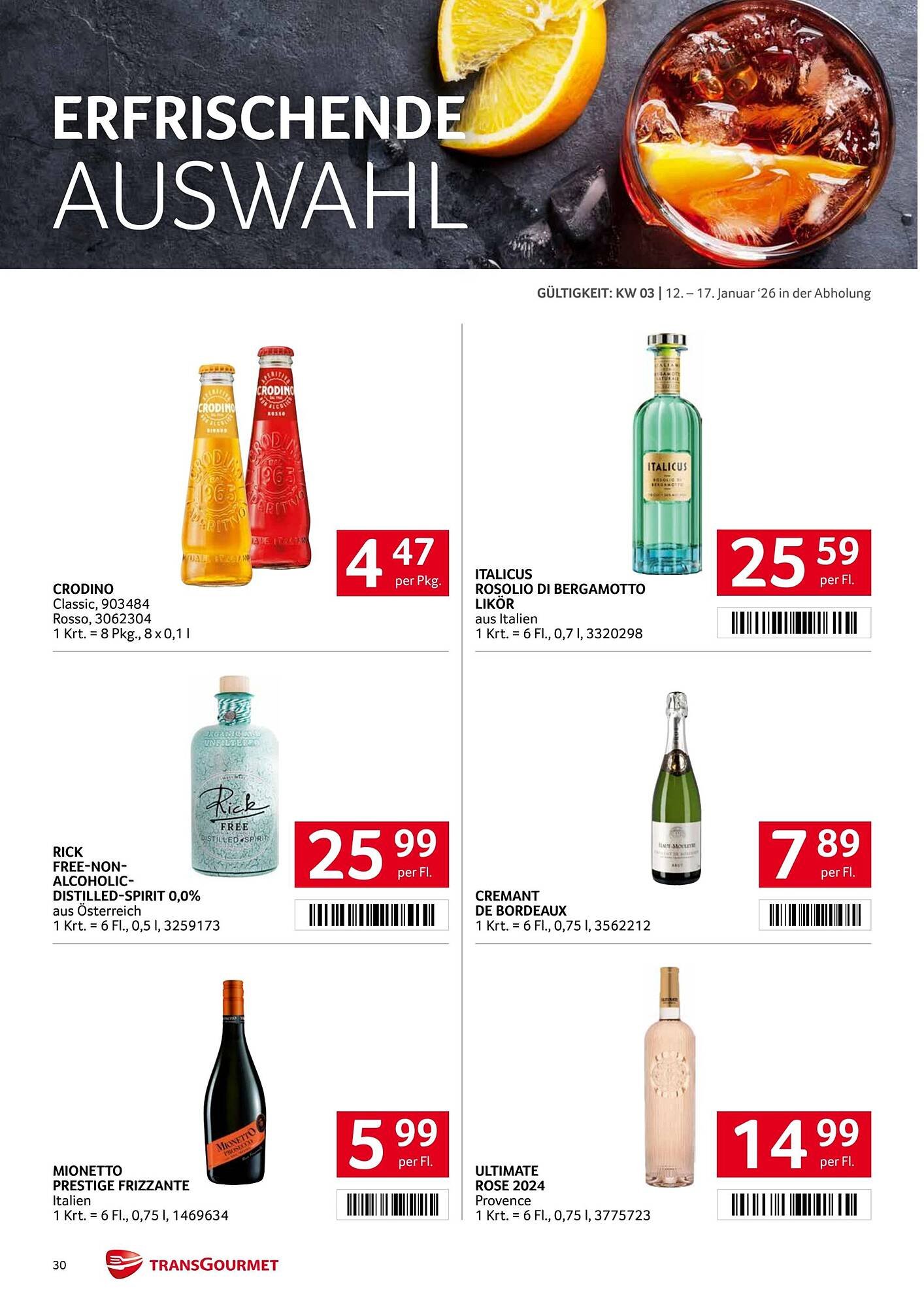 Transgourmet Flugblatt