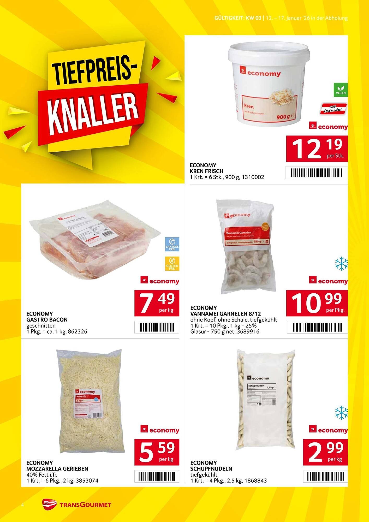 Transgourmet Flugblatt