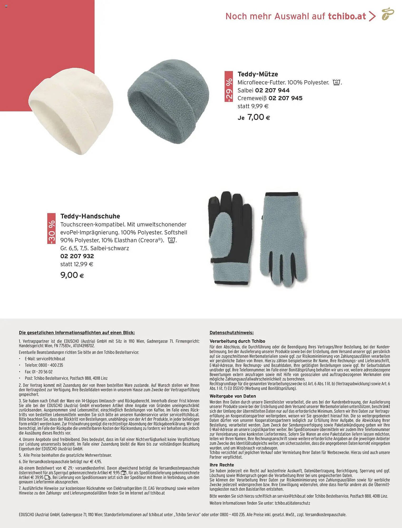 Tchibo Eduscho Flugblatt