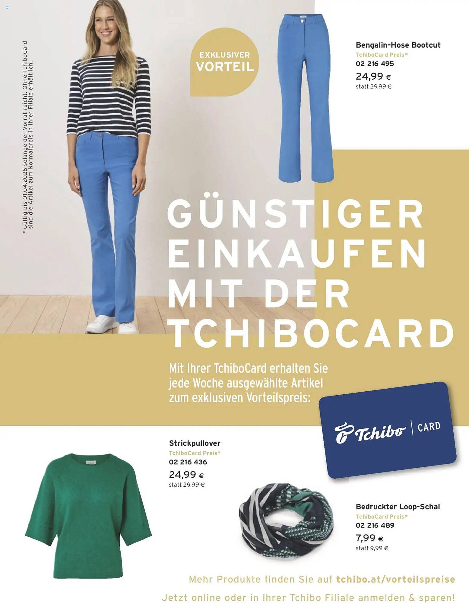 Tchibo Eduscho Flugblatt
