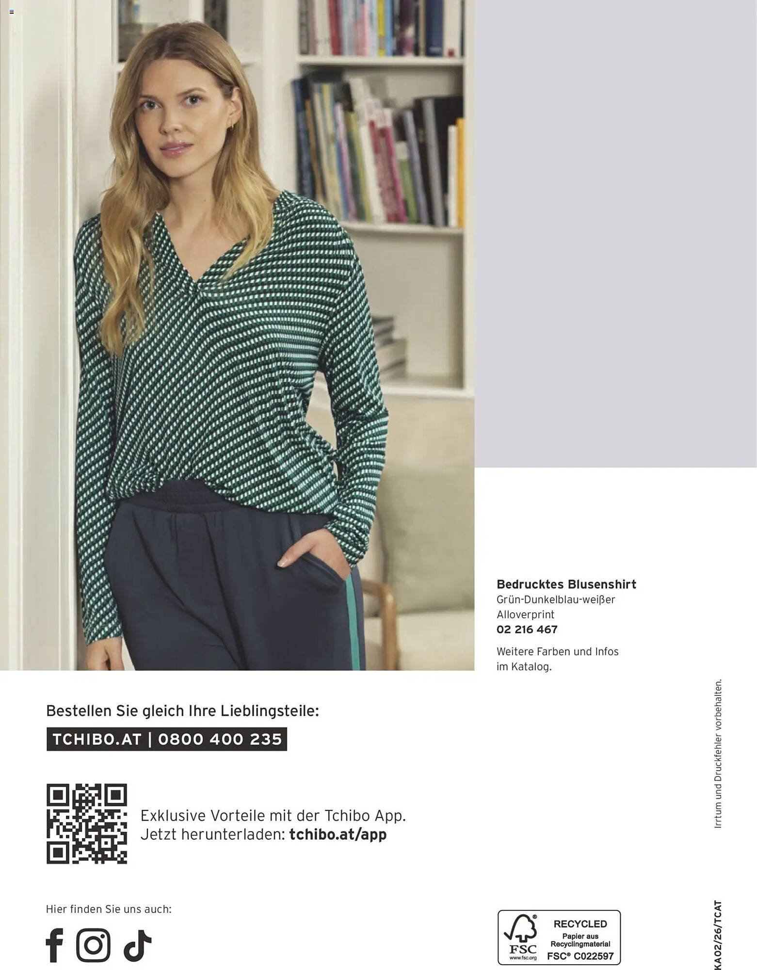 Tchibo Eduscho Flugblatt