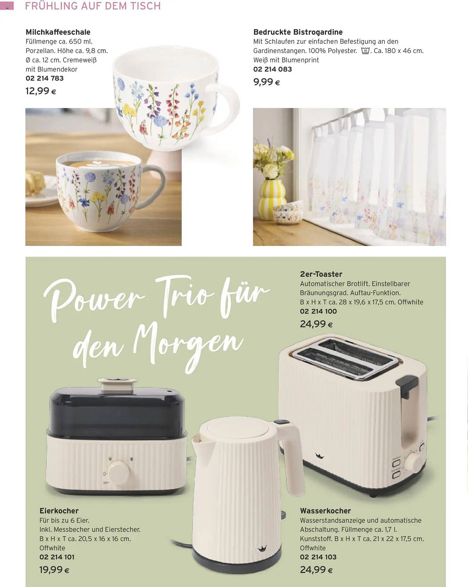 Tchibo Eduscho Flugblatt