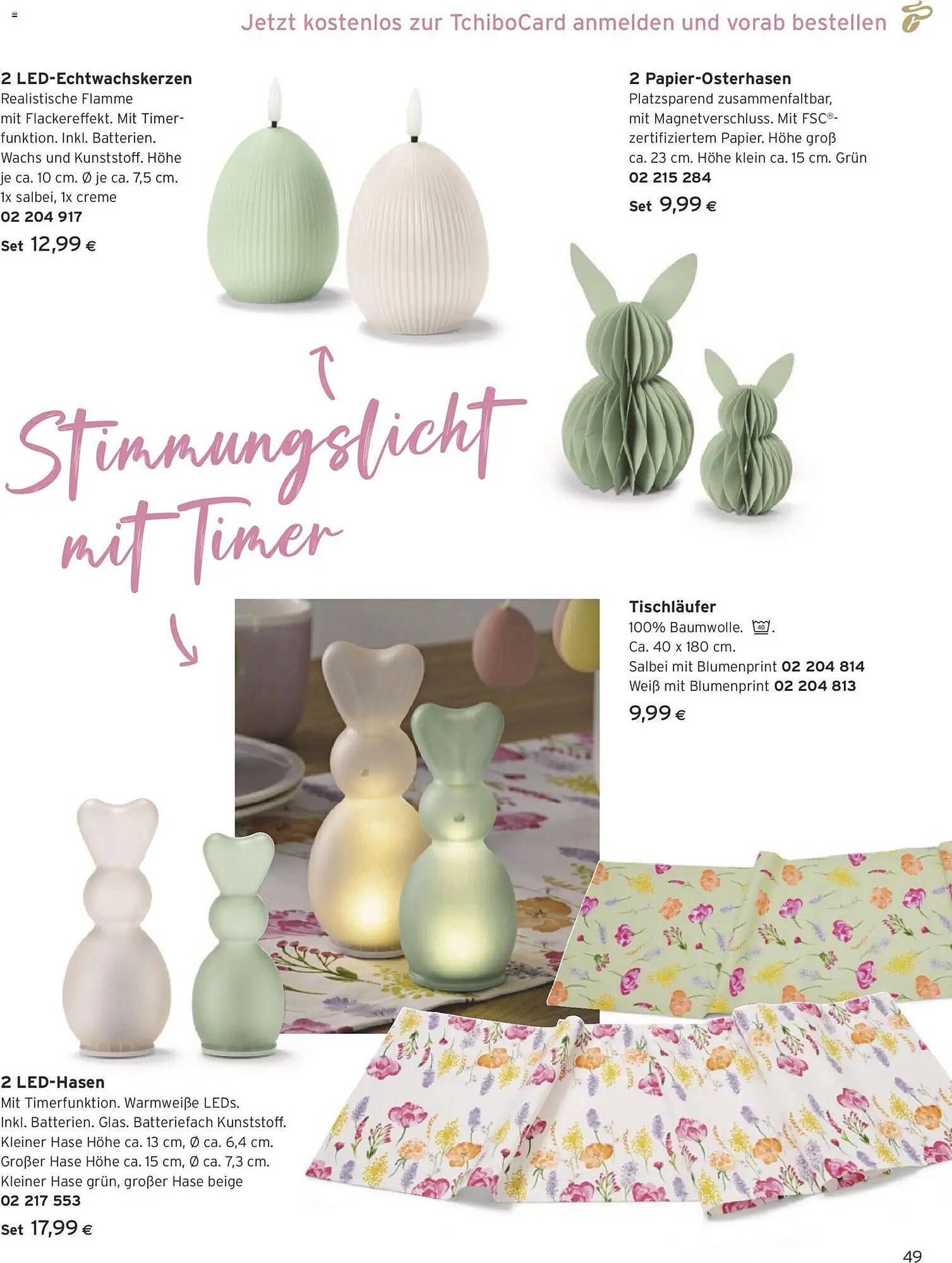 Tchibo Eduscho Flugblatt