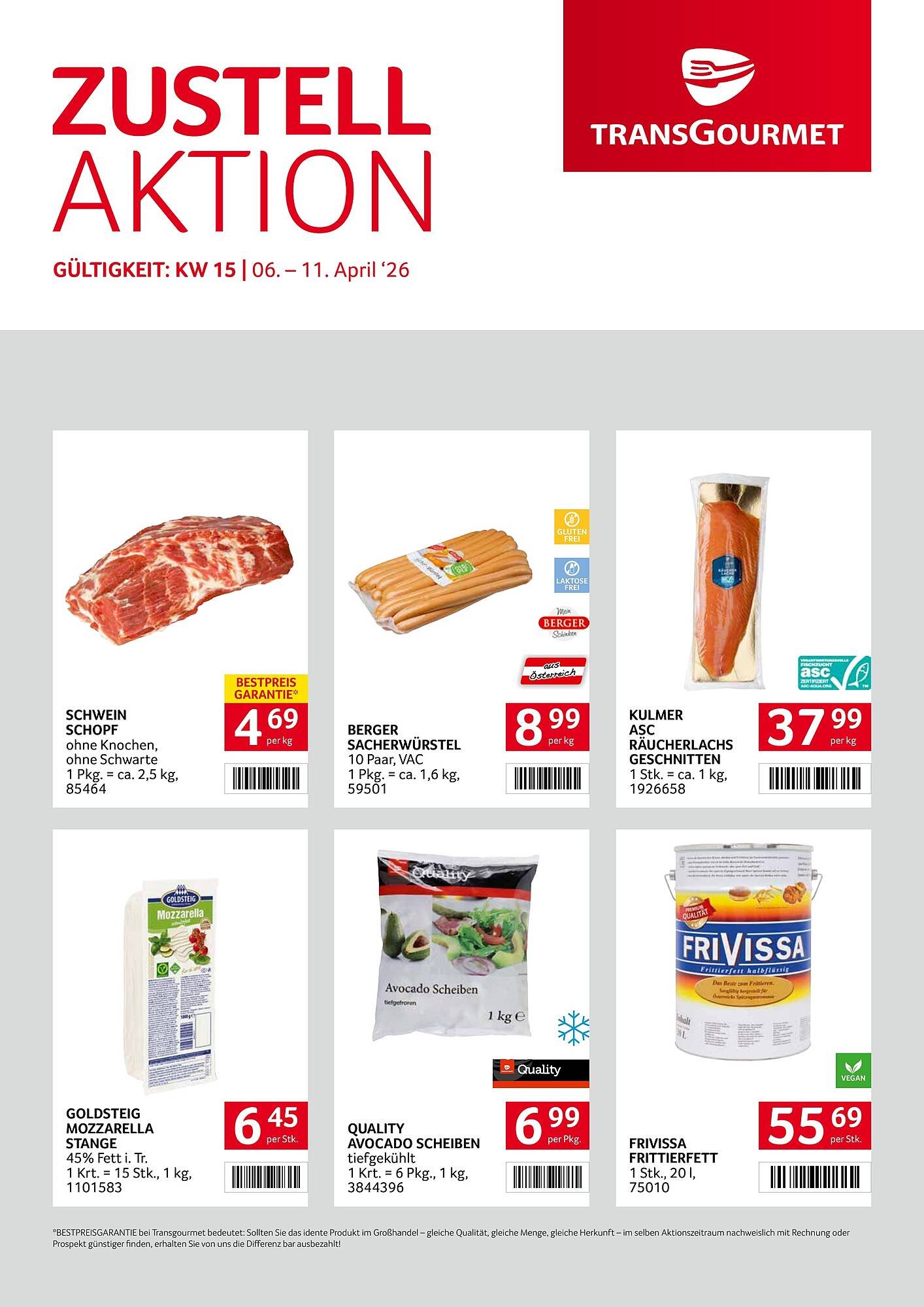 Transgourmet Flugblatt