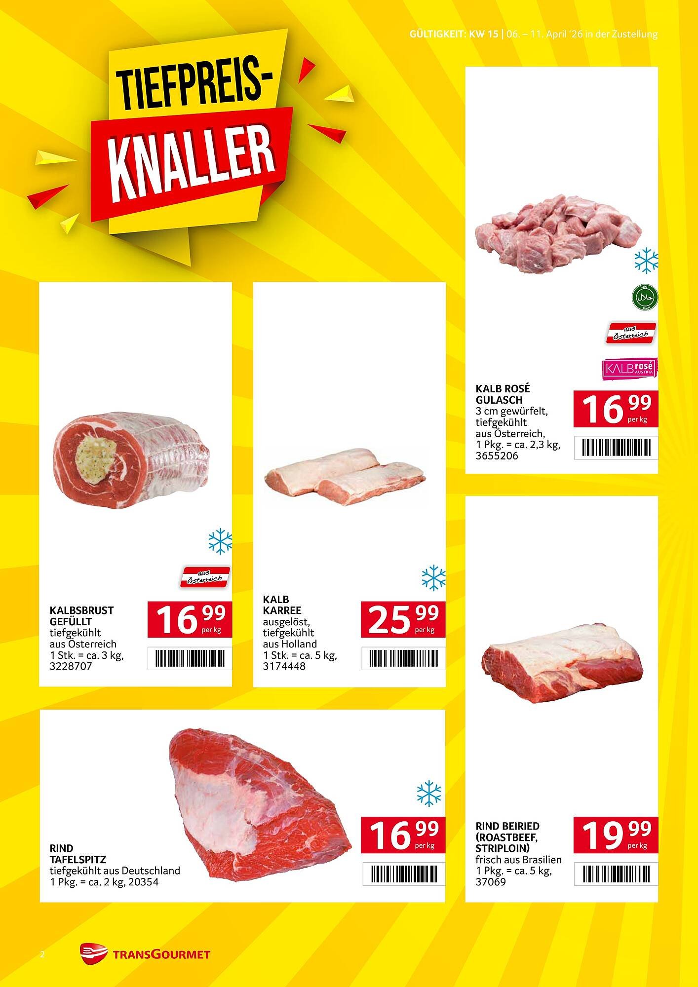 Transgourmet Flugblatt